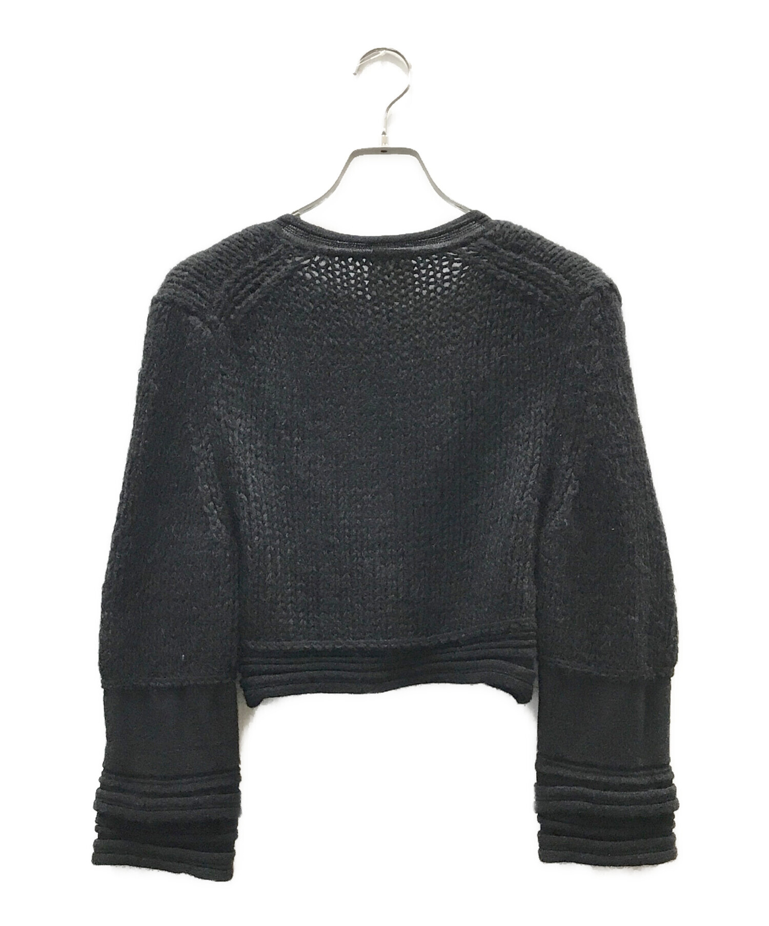 中古・古着通販】CHANEL (シャネル) アルパカニットクロップド