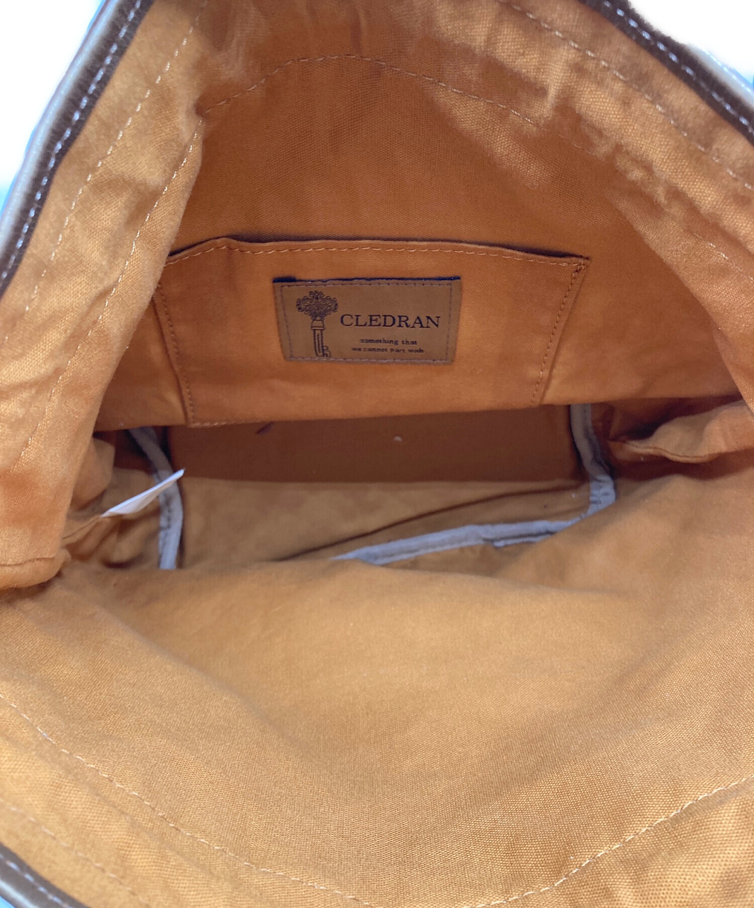 中古・古着通販】CLEDRAN (クレドラン) クレ パース メッシュ レザー 