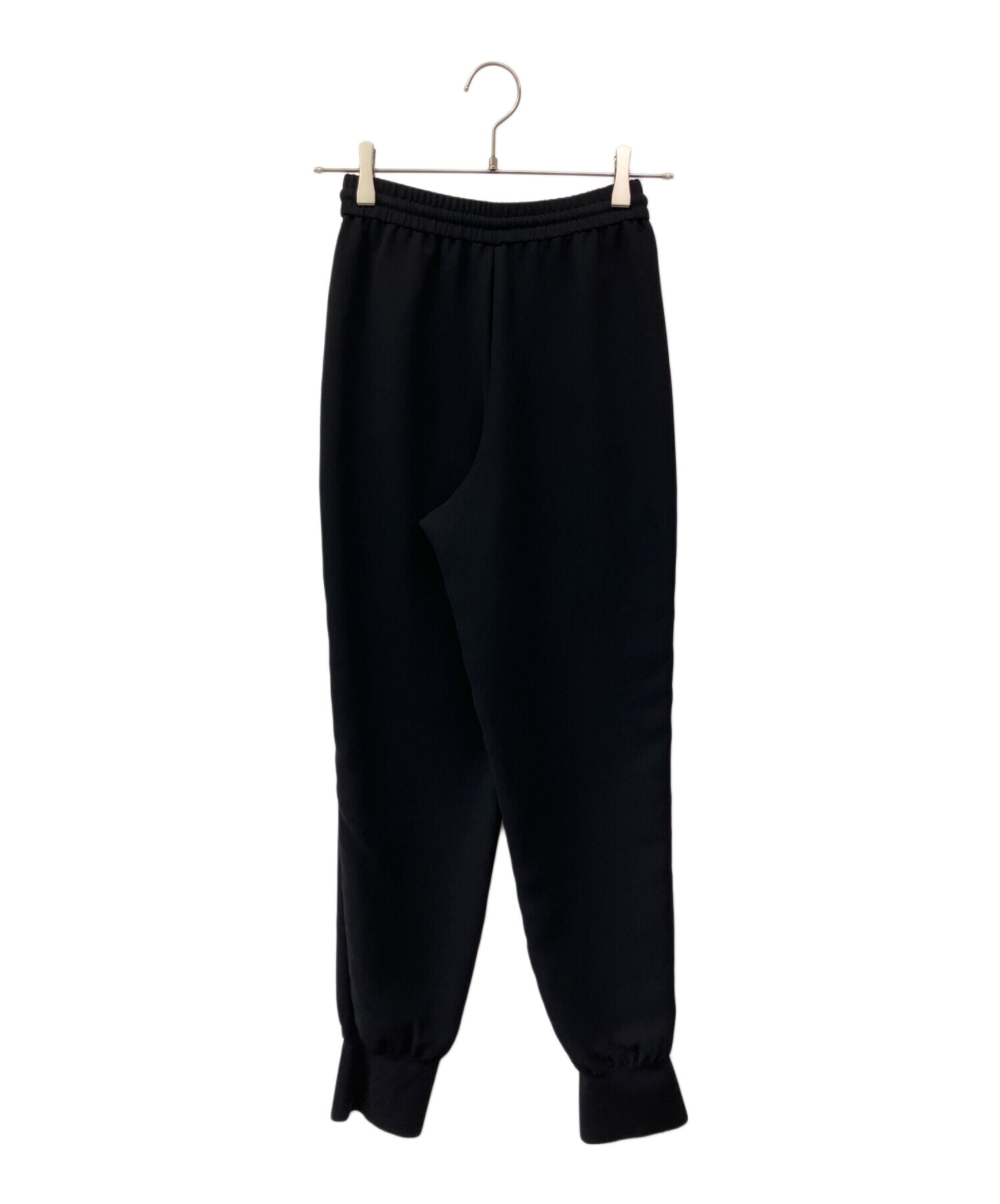 中古・古着通販】theory (セオリー) センタースリットパンツ ブラック