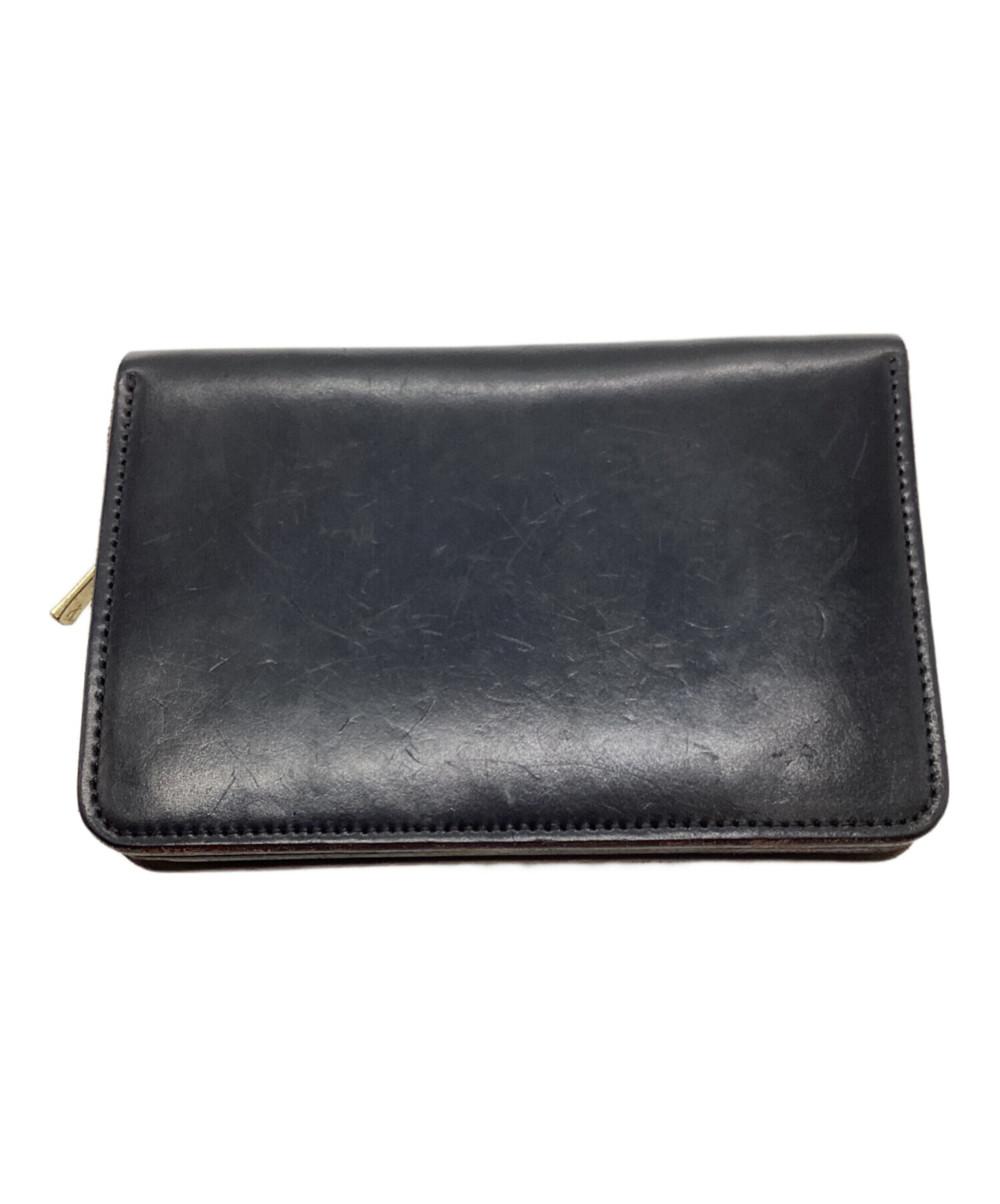 中古・古着通販】forme (フォルメ) Hand wallet combi Liscio ブラック