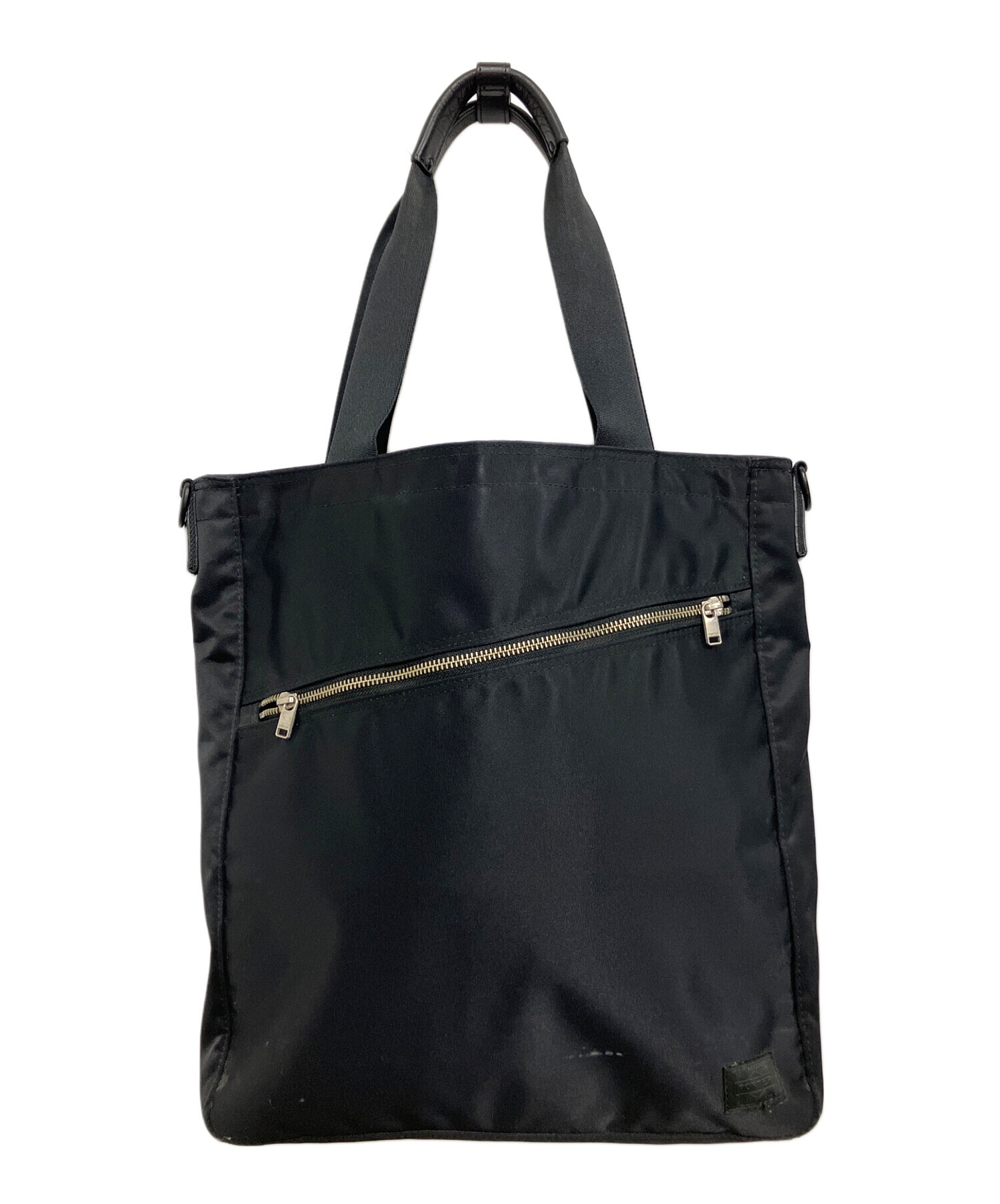 中古・古着通販】PORTER (ポーター) 2WAYトートバッグ ブラック