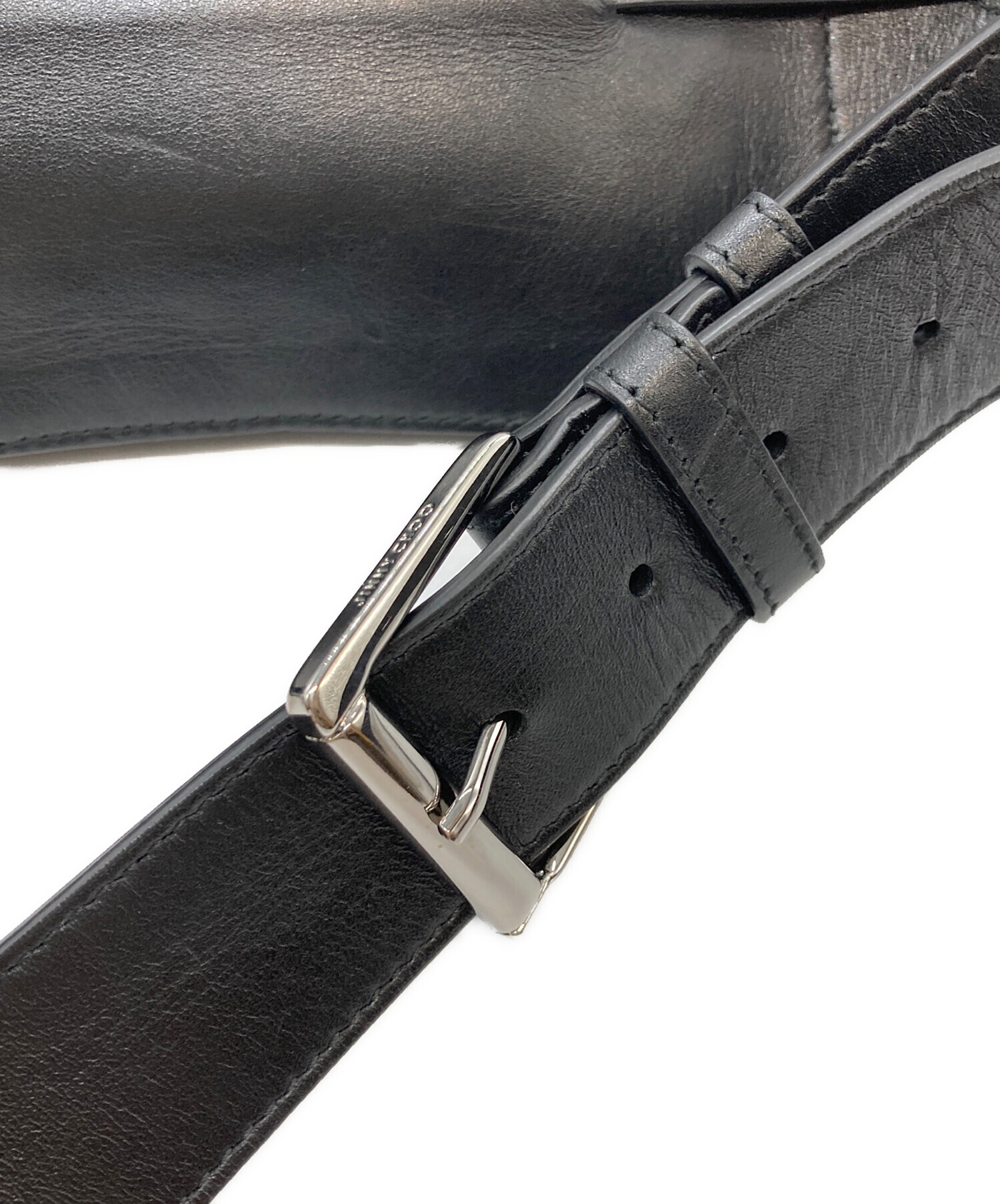 中古・古着通販】JIMMY CHOO (ジミーチュウ) スタッズボディバッグ