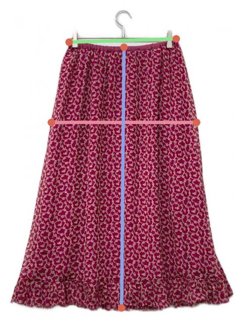 中古・古着通販】DRAWER (ドゥロワー) フラワープリントギャザー