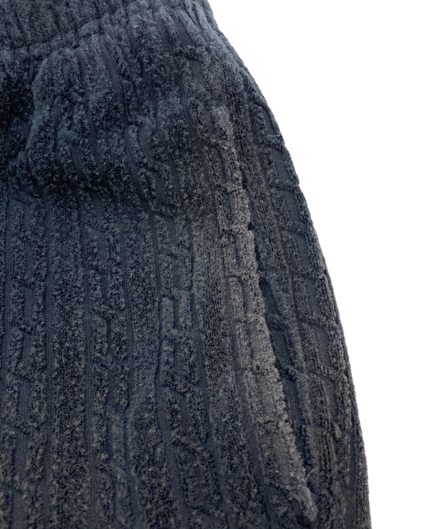 パンツ supreme 新品 Cable Knit Terry Short ブラック S
