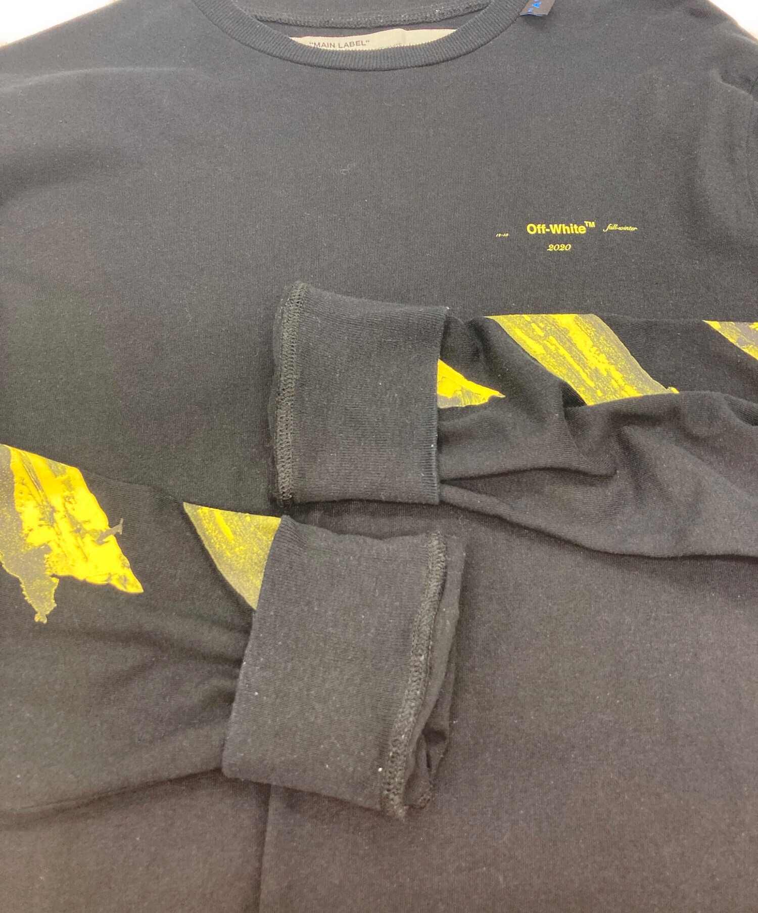 OFF-WHITE MAIN LABEL ロングスリーブTシャツ ブラック 楽天市場】OFF 