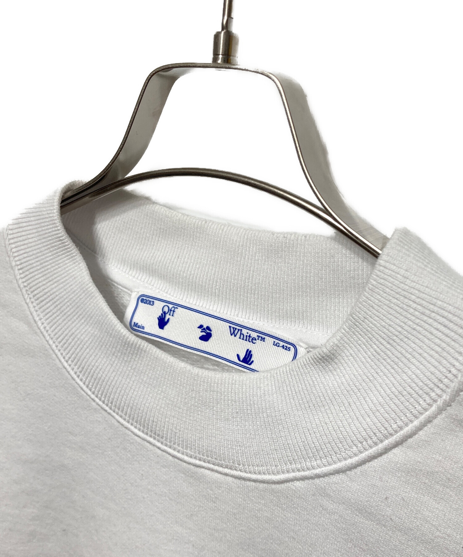 中古・古着通販】OFFWHITE (オフホワイト) バックアロープリントクルー 