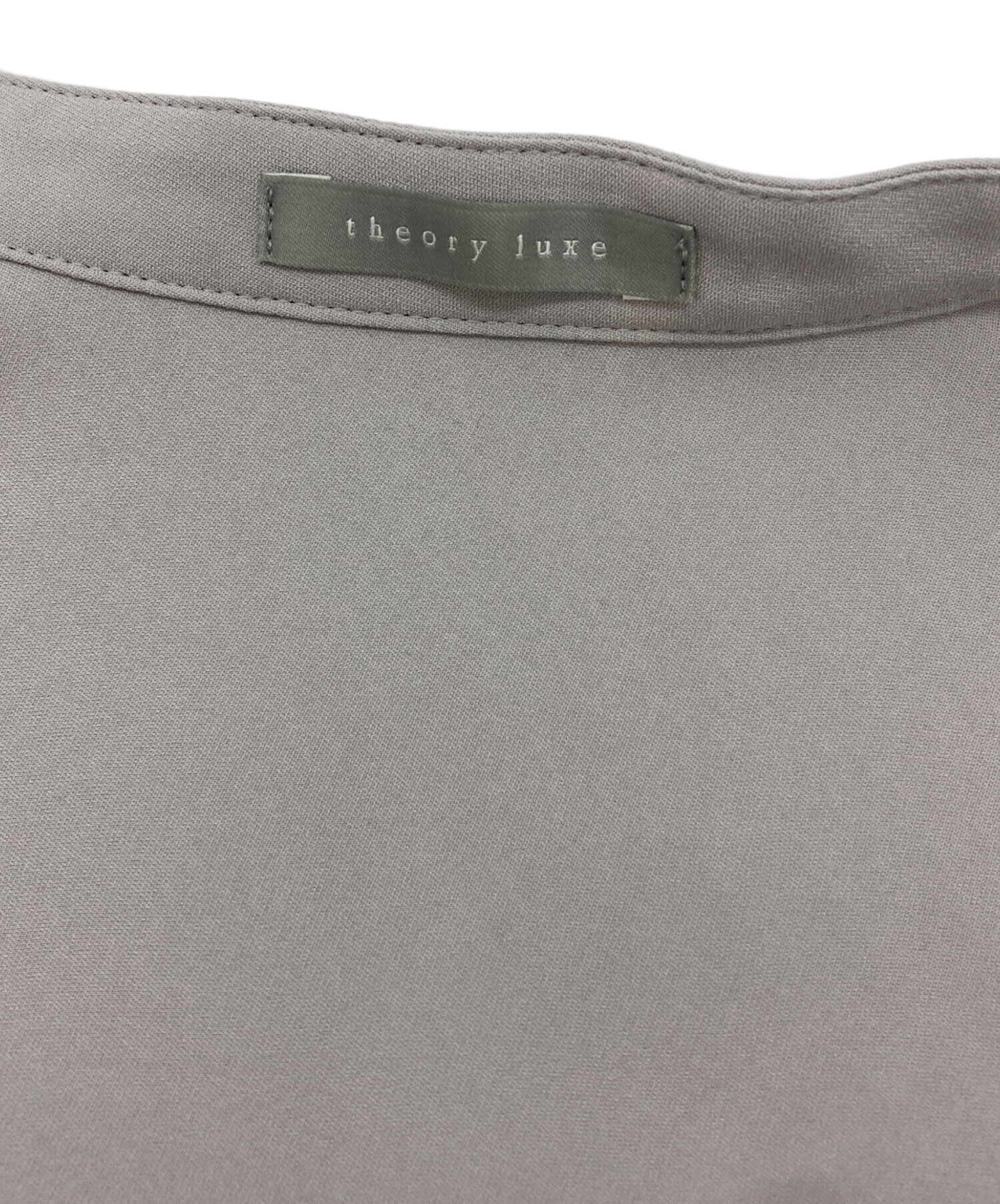 中古・古着通販】theory luxe (セオリーリュクス) ブラウス グレー