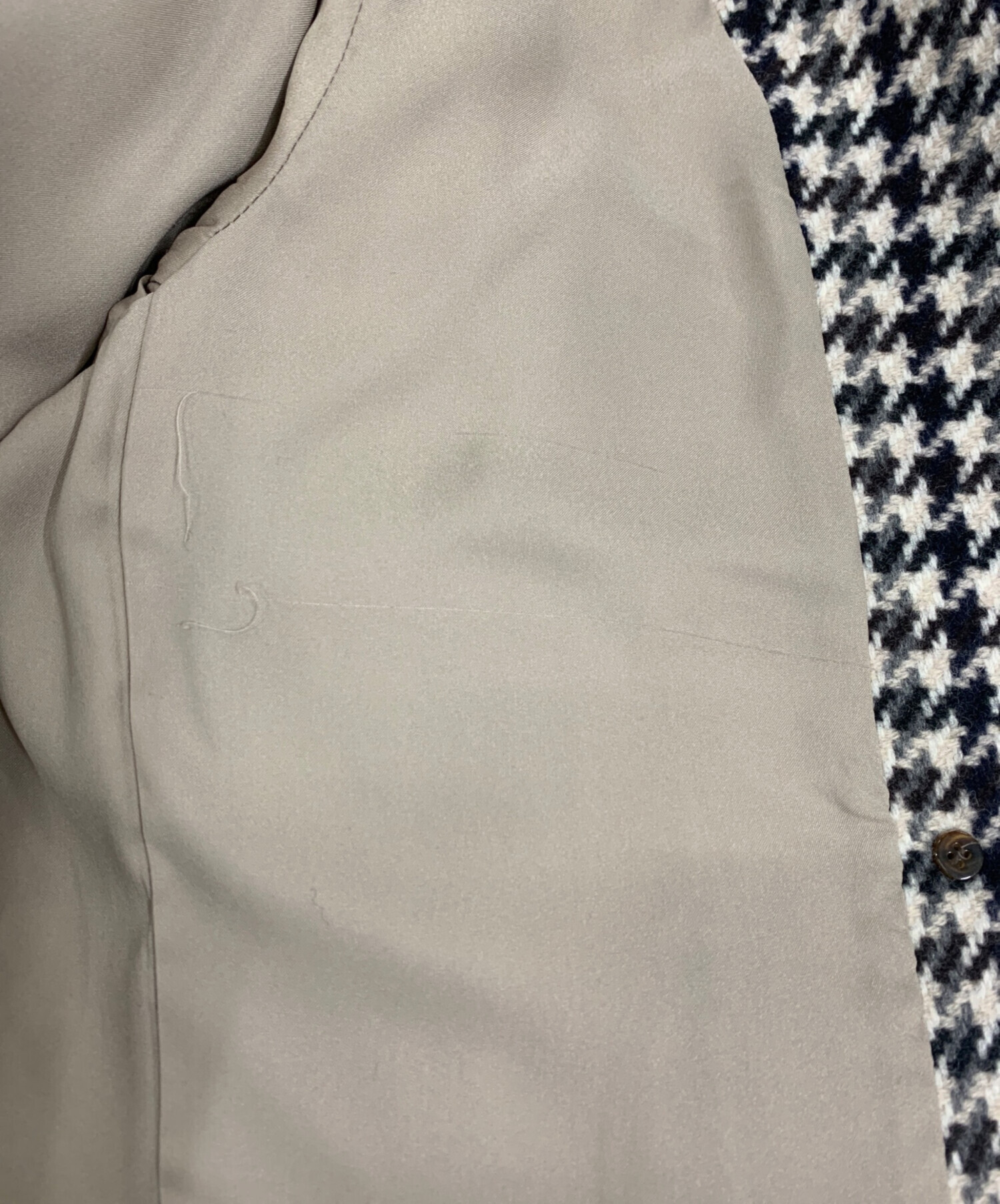 Theory Square DB JKT テーラードジャケット Sサイズ 千鳥柄 theory 