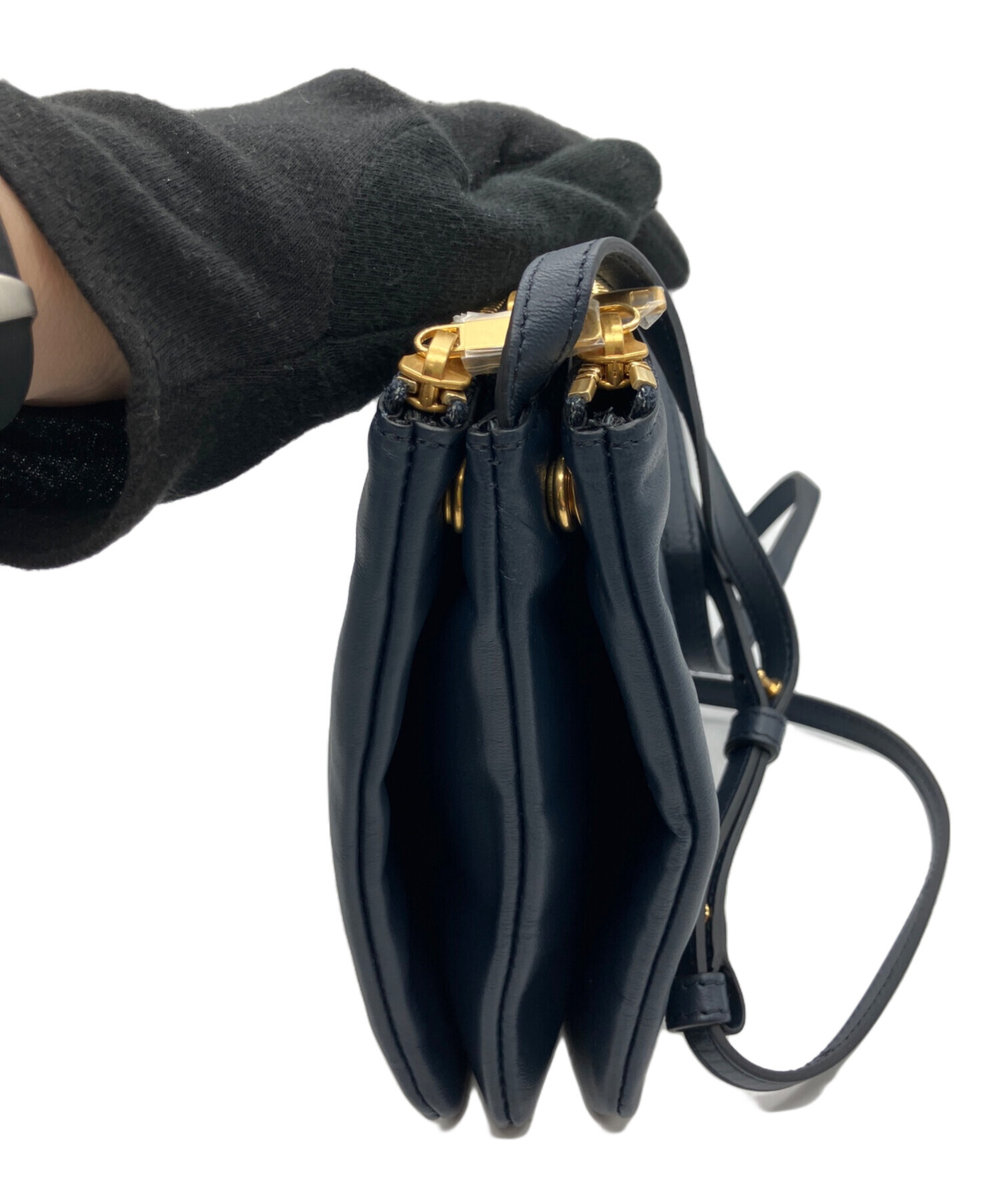 中古・古着通販】CELINE (セリーヌ) トリオラージ ネイビー｜ブランド 