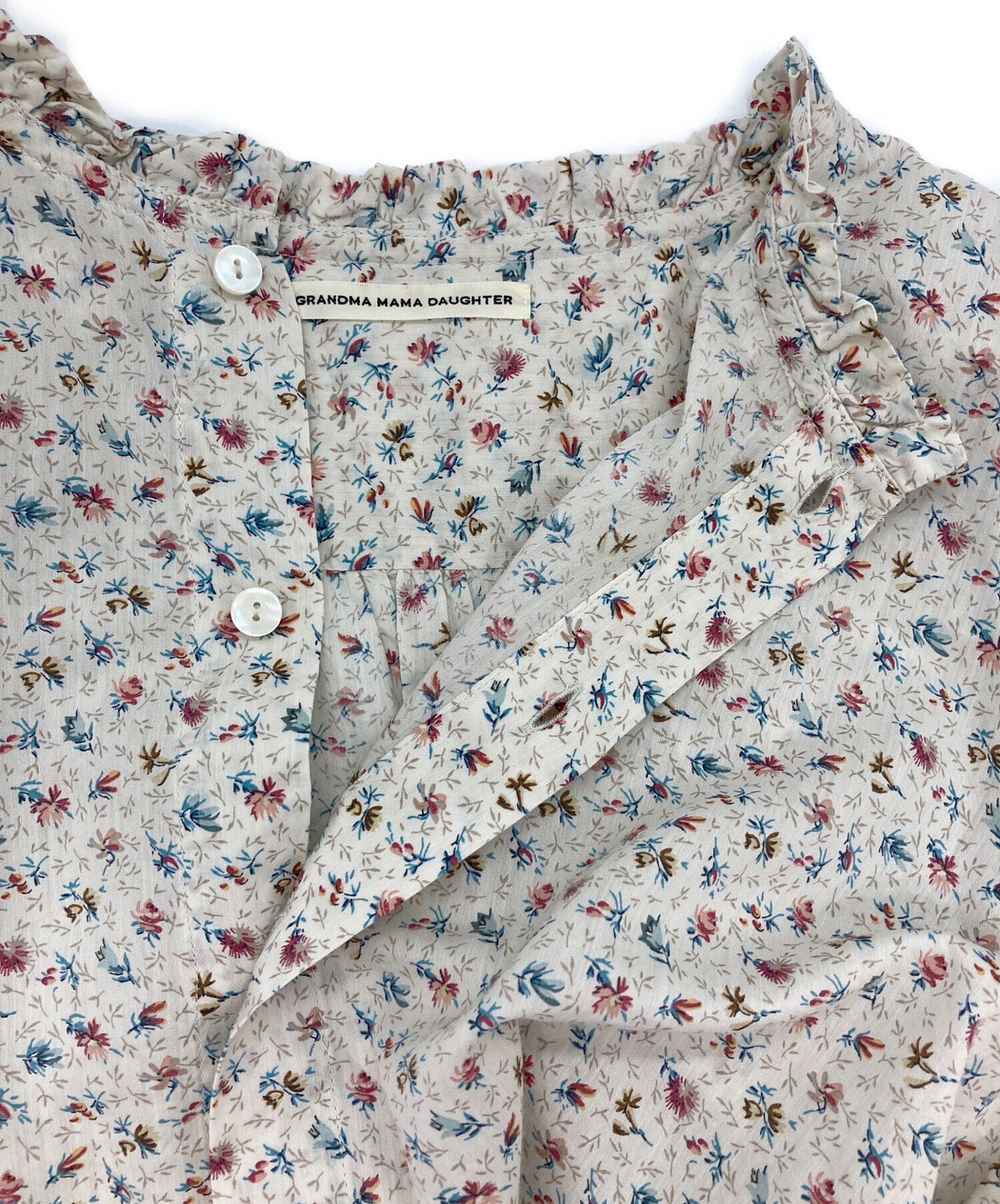 中古・古着通販】GRANDMA MAMA DAUGHTER (グランマママドーター) 花柄 