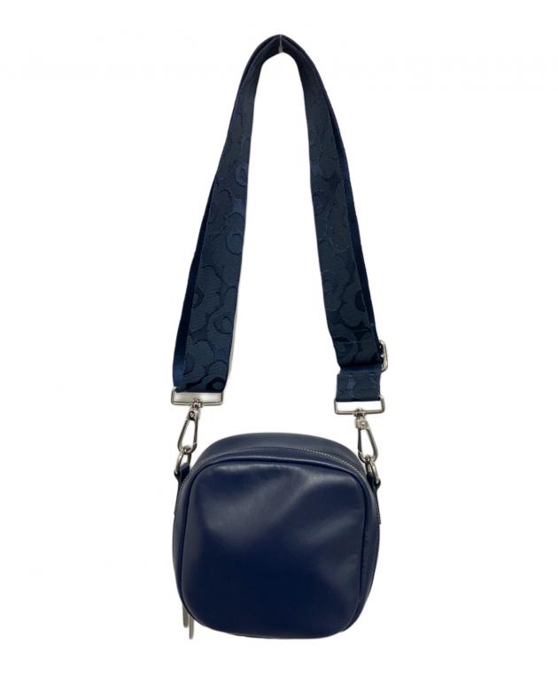 未使用品　marimekko ショルダーバッグ 中古・古着通販】marimekko (マリメッコ) ショルダーバッグ ネイビー