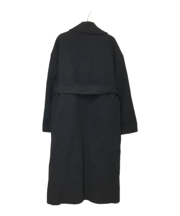 中古・古着通販】N.O.R.C (ノーク) ウールリバービックカラーコート