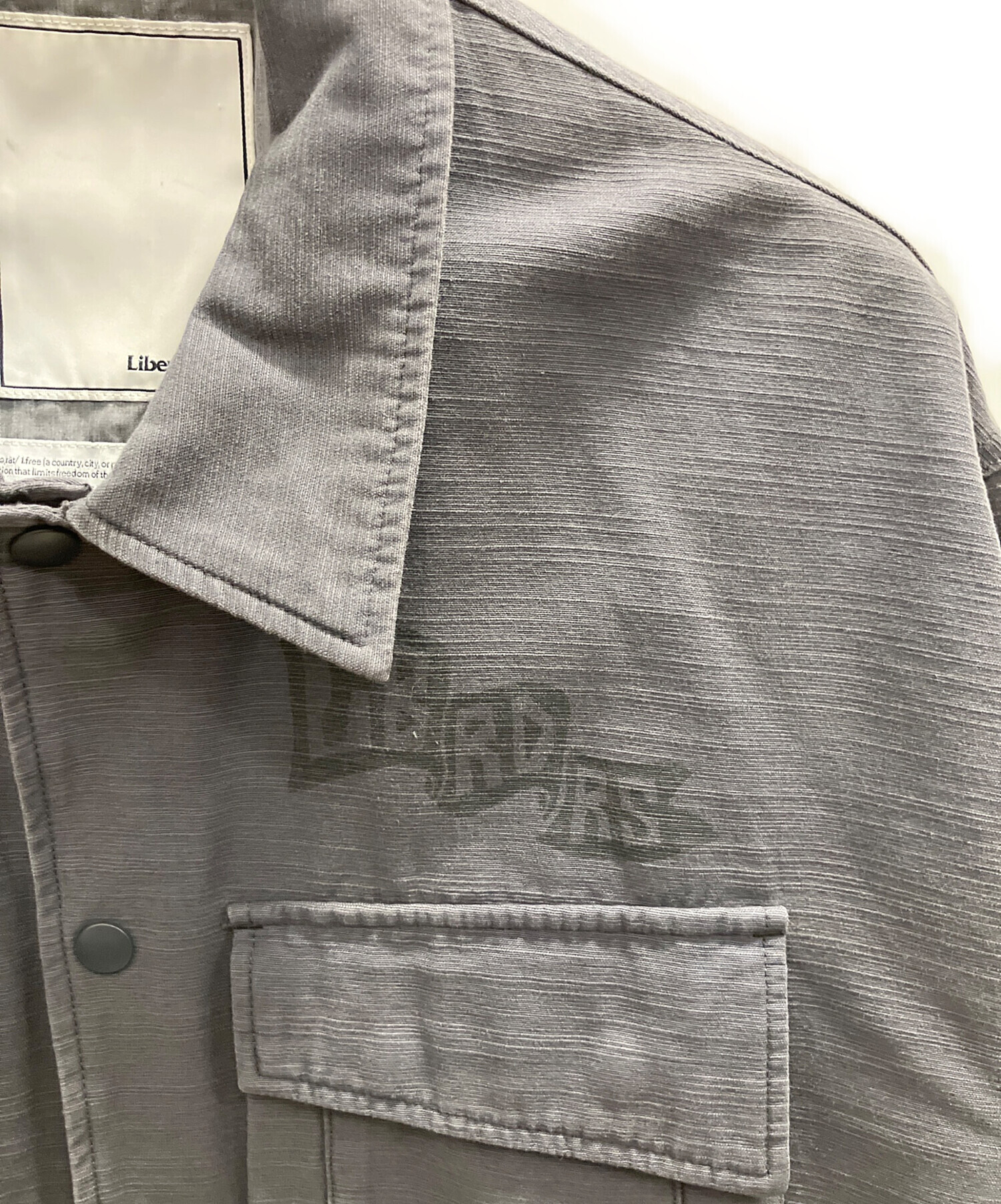 中古・古着通販】Liberaiders (リベレイダース) GARMENT DYED MILITARY