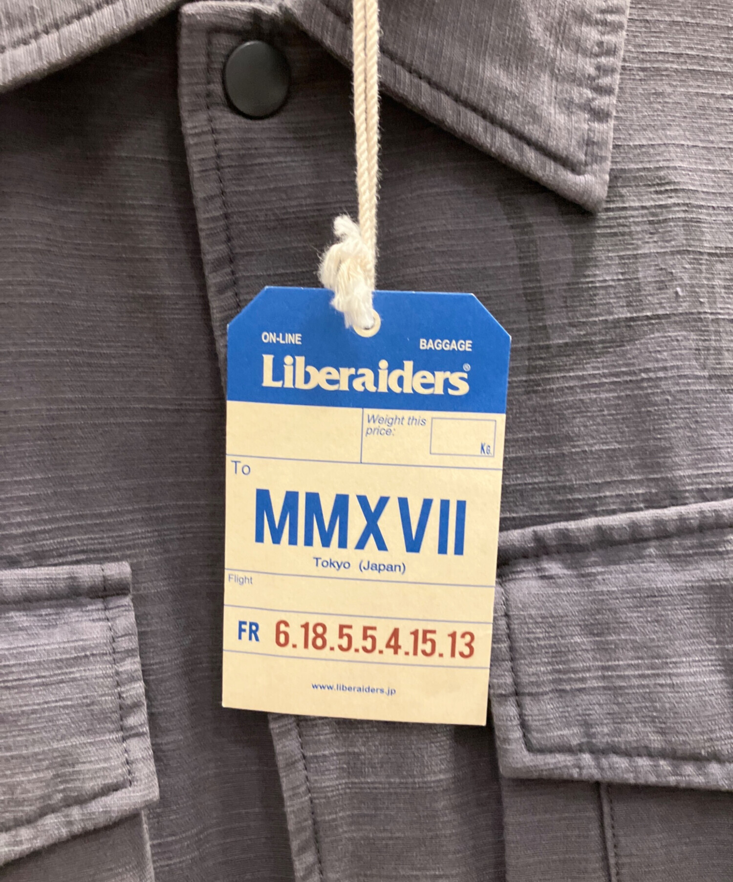 中古・古着通販】Liberaiders (リベレイダース) GARMENT DYED MILITARY
