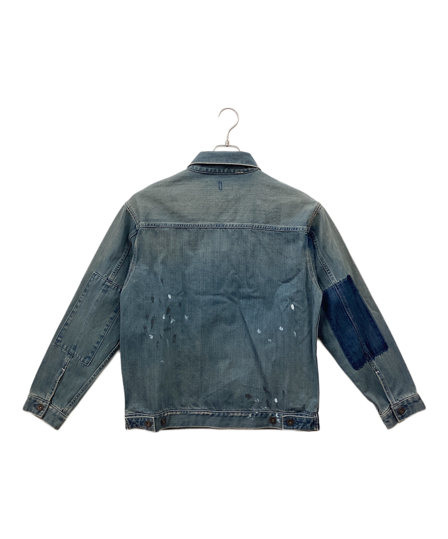 中古・古着通販】Liberaiders (リベレイダース) BLEACHED DENIM JACKET 
