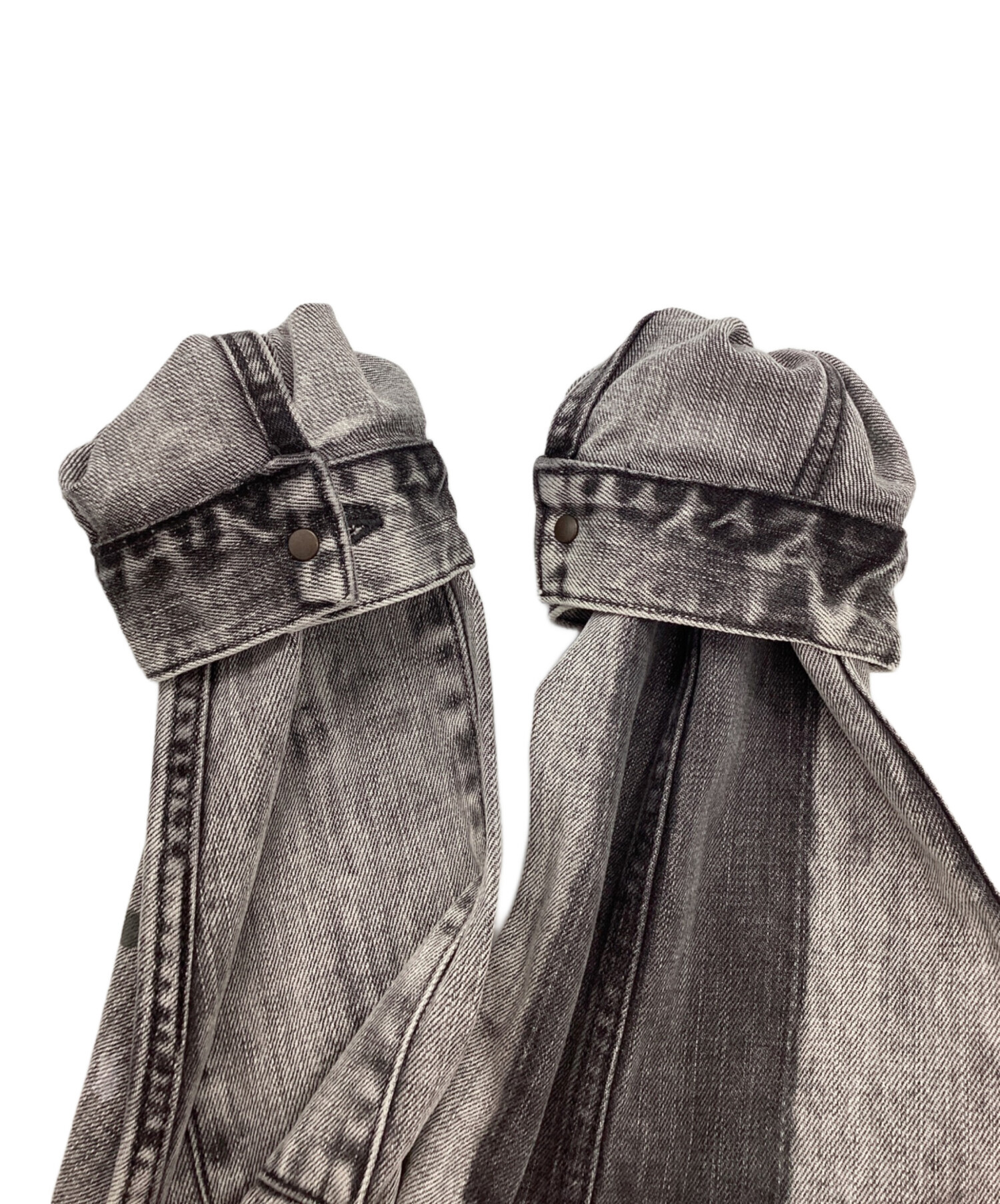 Liberaiders BLEACHED DENIM JACKET グレー XL 【公式通販】