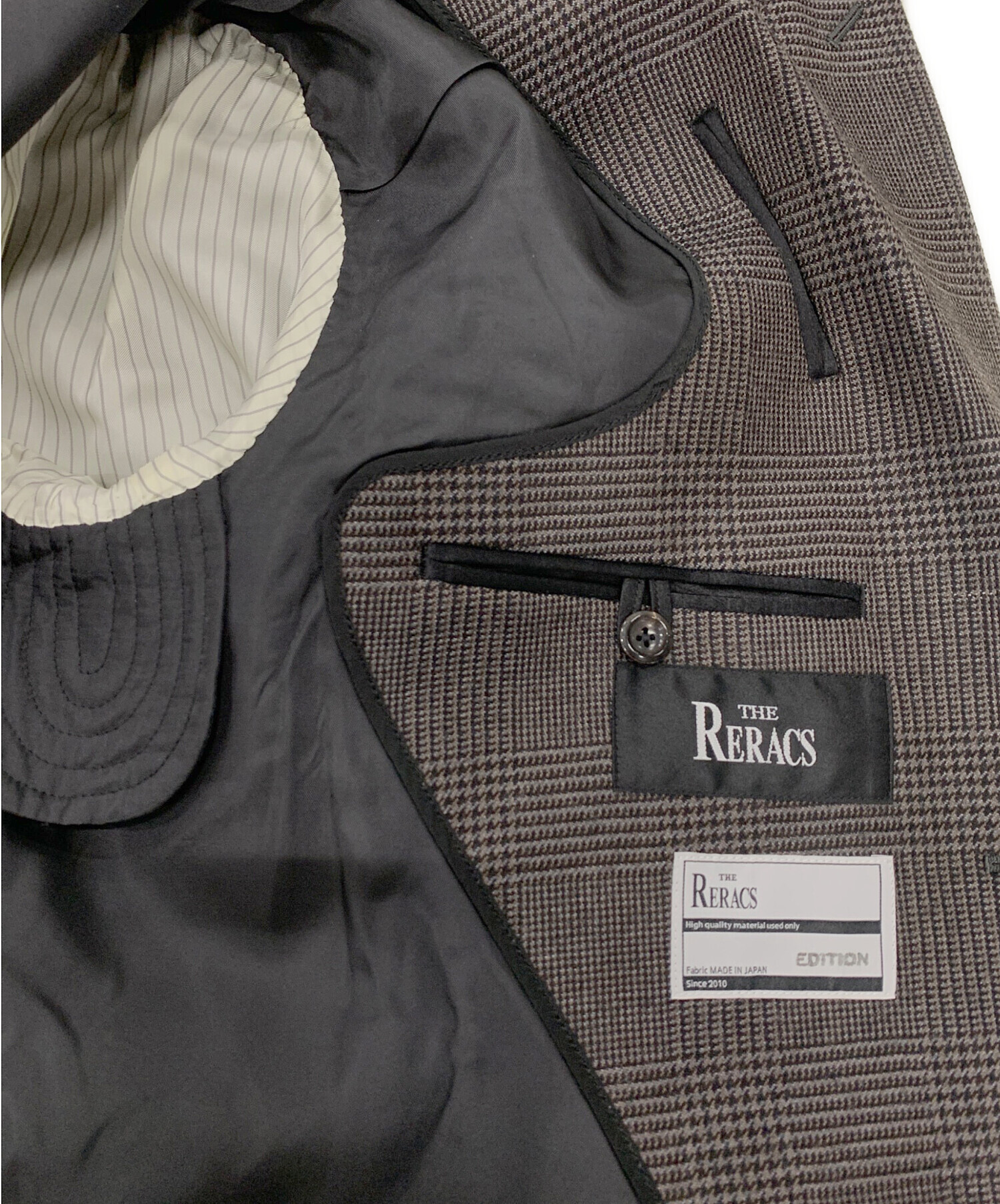 中古・古着通販】THE RERACS (ザ リラクス) グレンチェックテーラード 