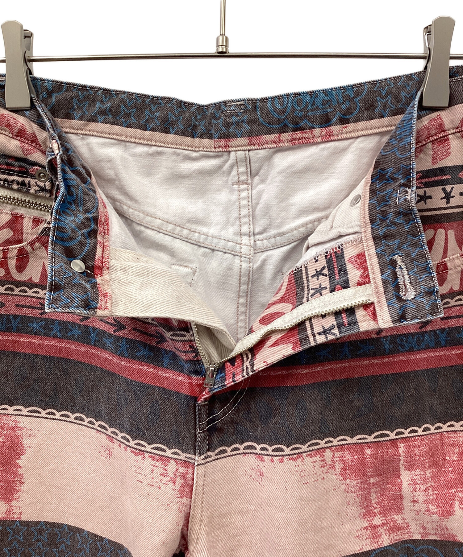 中古・古着通販】sacai (サカイ) Eric Haze Denim Pant ピンク サイズ 