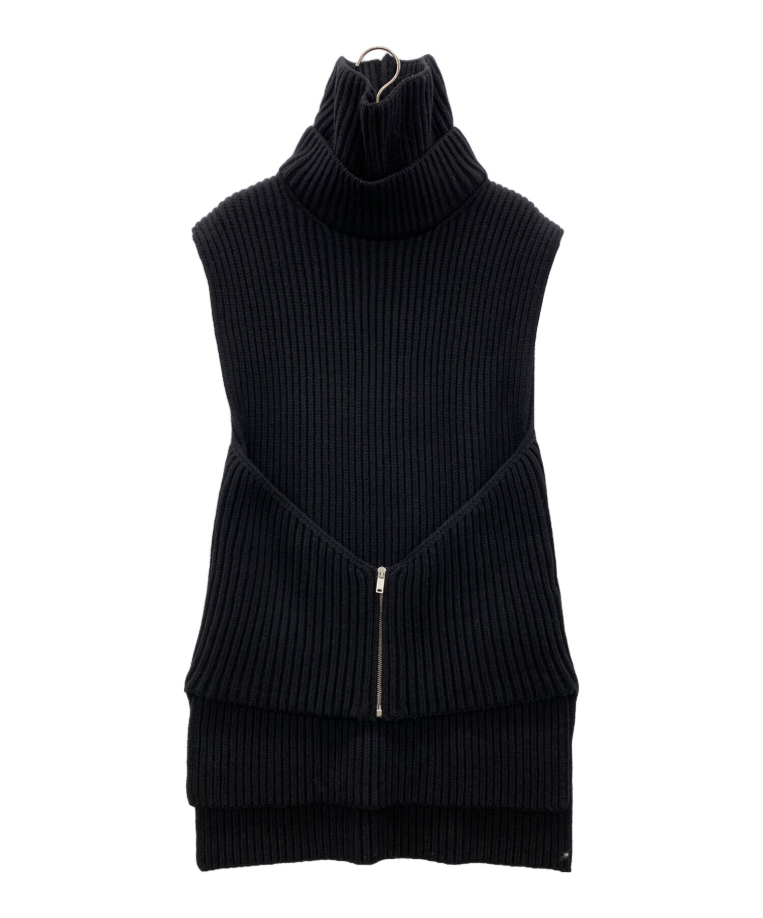 ジルサンダーニットベスト超美品 中古・古着通販】JIL SANDER (ジルサンダー) タートルネックニット