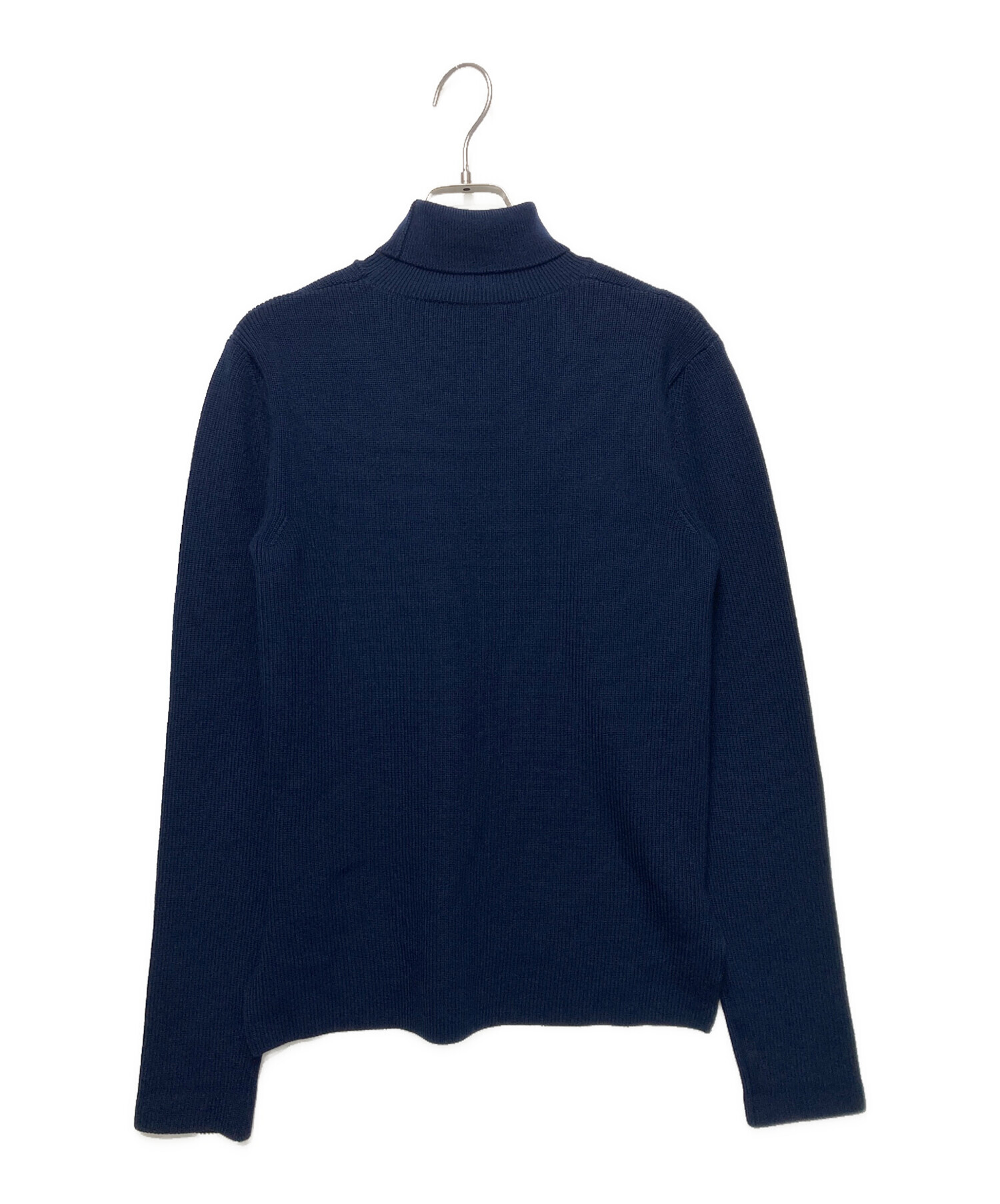 中古・古着通販】CELINE (セリーヌ) タートルネックニット ネイビー