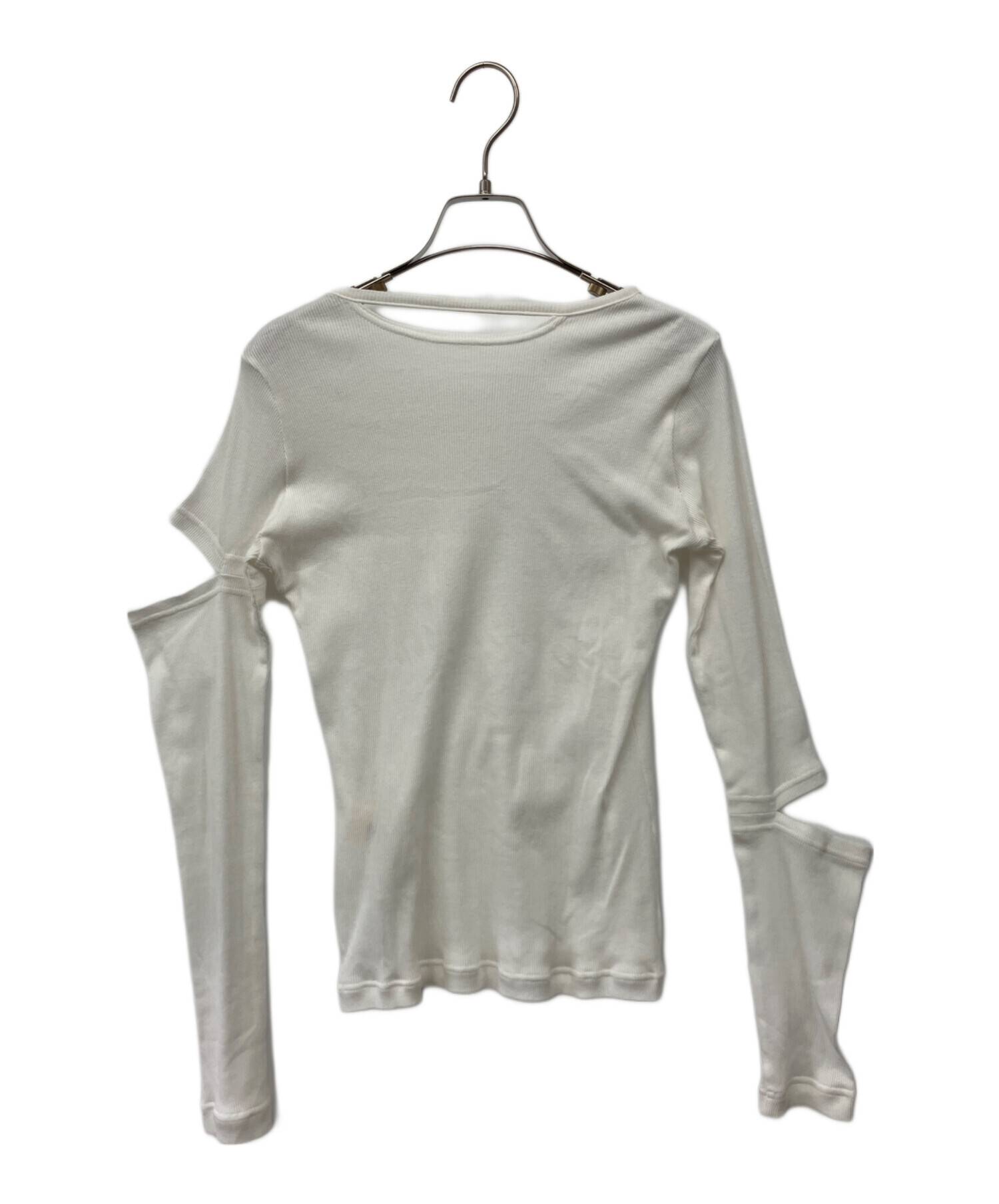 中古・古着通販】LIMI feu (リミフゥ) C RIB STITCH ARM SLIT T