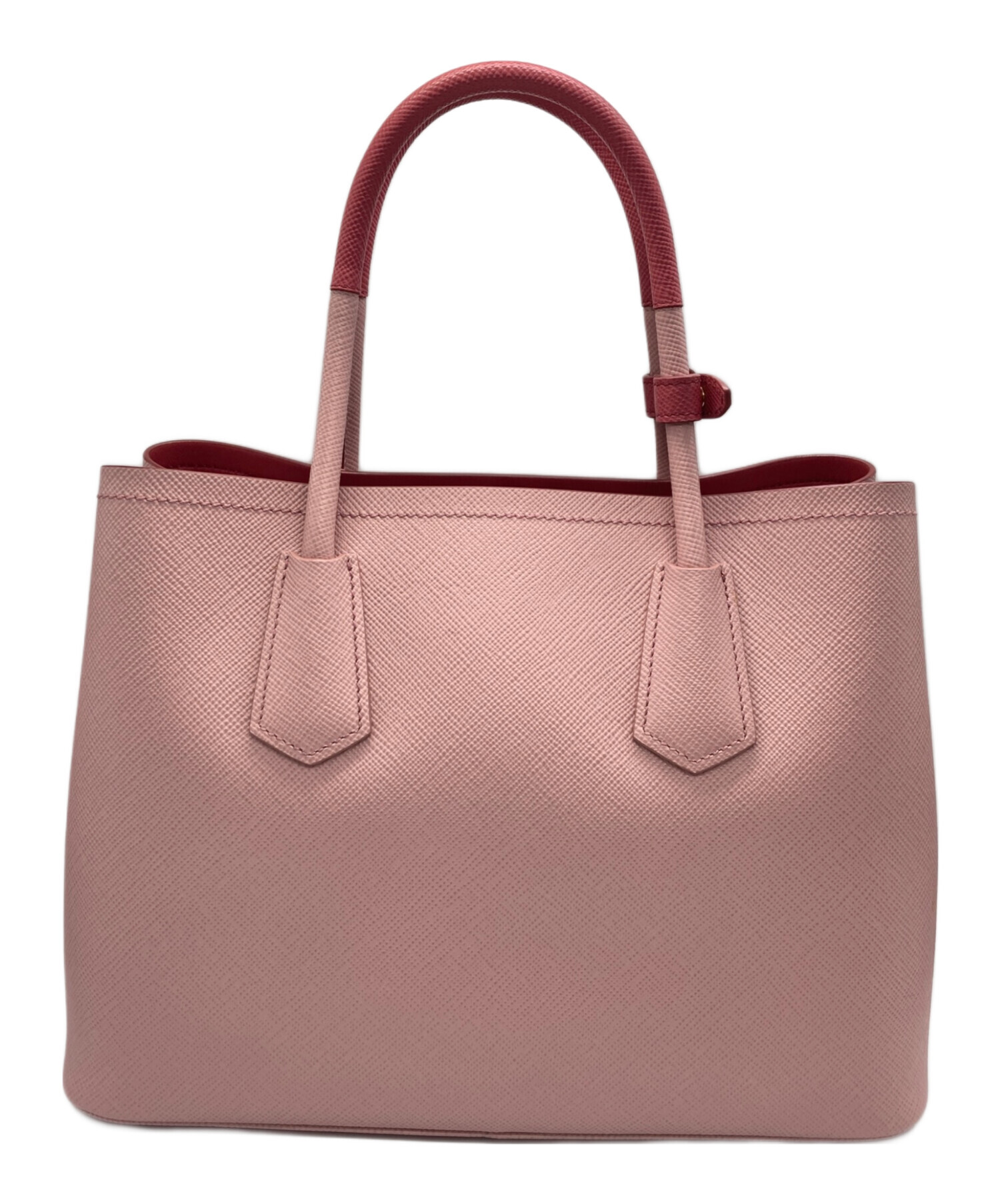中古　PRADバック 中古・古着通販】PRADA (プラダ) サフィアーノ キュイール ダブル