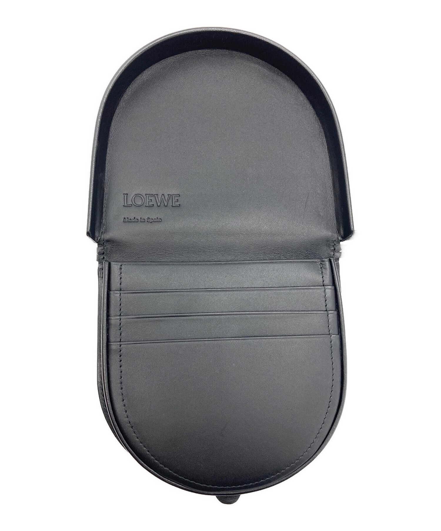 LOEWE ロエベ　HEEL POUCH SMALL 中古・古着通販】LOEWE (ロエベ) HEEL POUCH SMALL ブラック｜ブランド