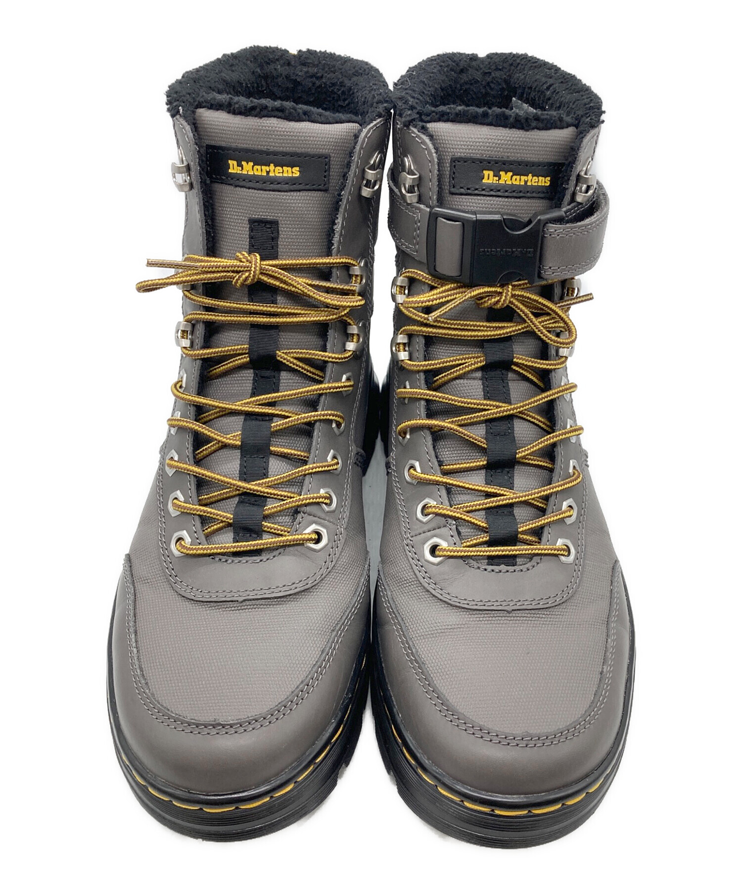 中古・古着通販】Dr.Martens (ドクターマーチン) ワークブーツ グレー 