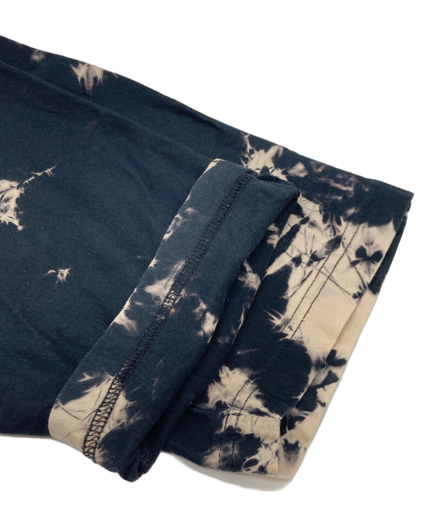 中古・古着通販】BUNZABURO (ブンザブロウ) 絞りTシャツ ブラック