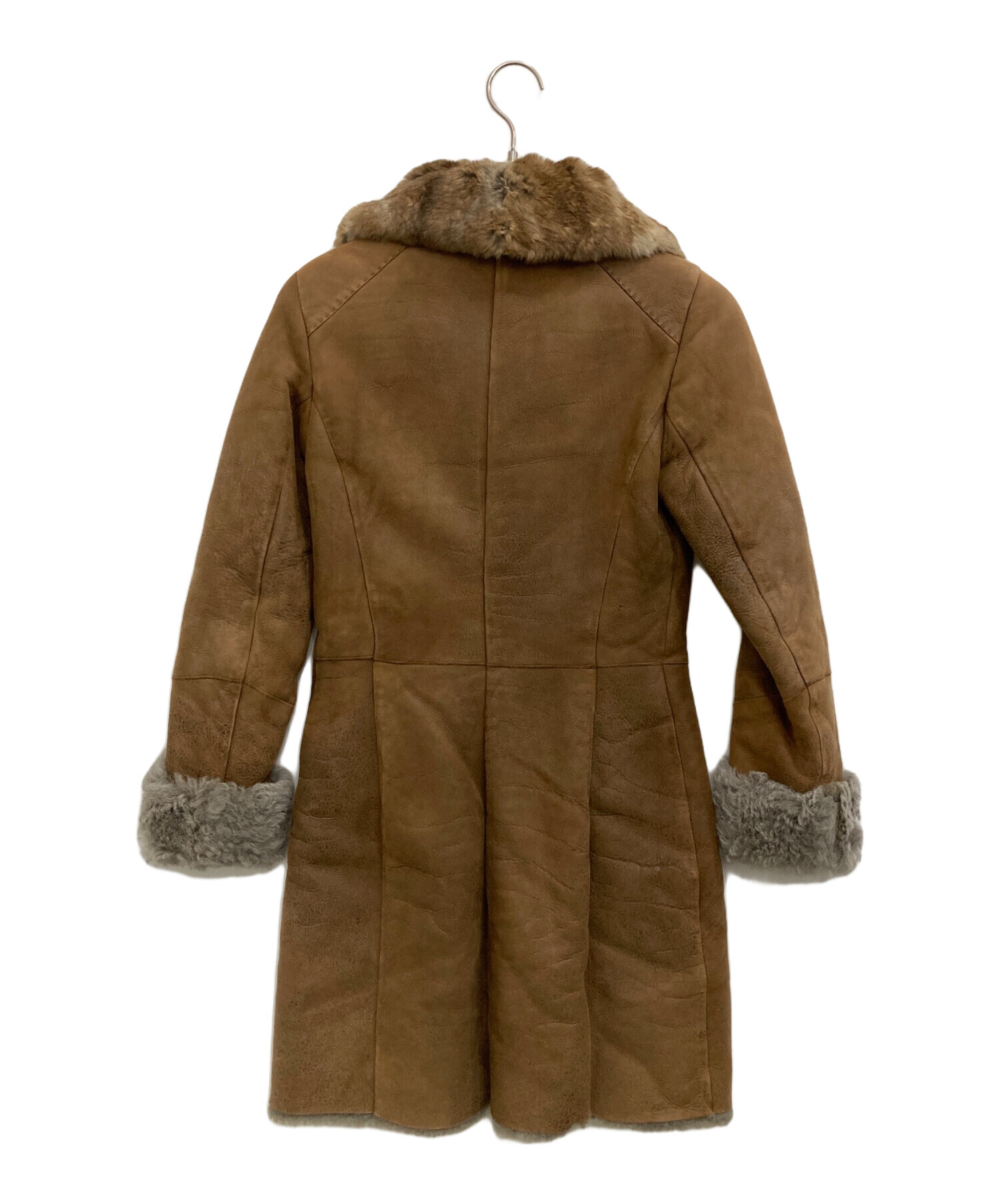 中古・古着通販】V.SP (ヴィエスピー) ムートンコート ブラウン