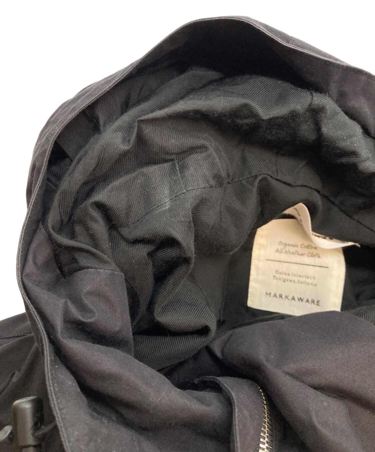 中古・古着通販】MARKA (マーカ) HOODED HUNTER JACKET ブラック 