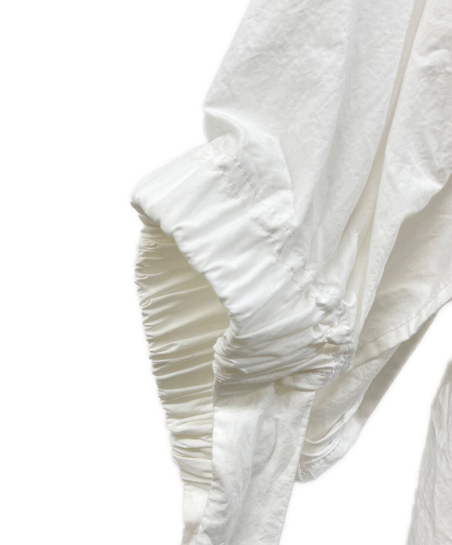 中古・古着通販】ENFOLD (エンフォルド) GATHER－SLEEVE BLOUSE  