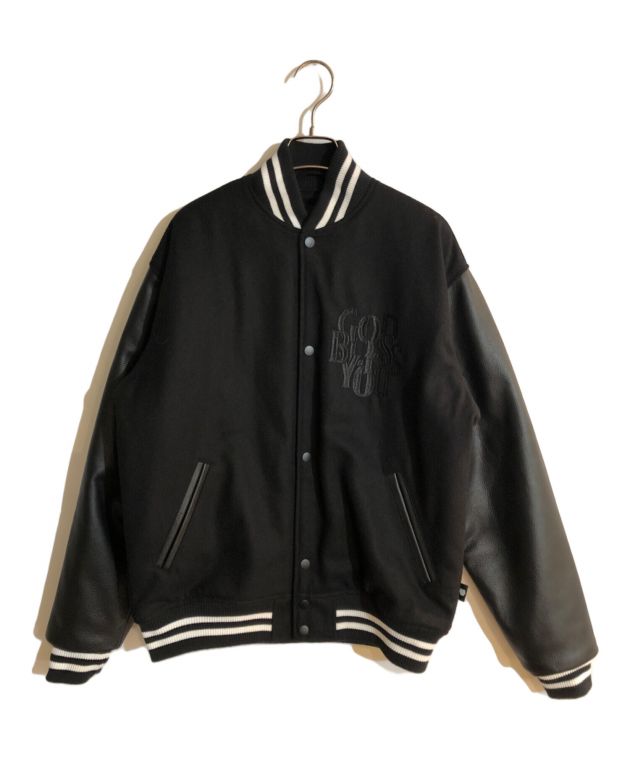 中古・古着通販】EXAMPLE (エグザンプル) スタジャン ブラック サイズ