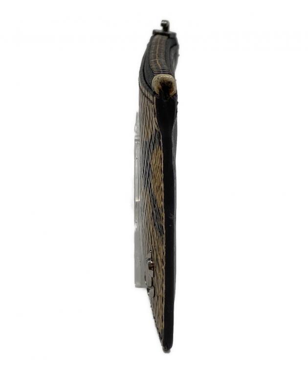 中古・古着通販】JIMMY CHOO (ジミーチュウ) カードケース ブラウン