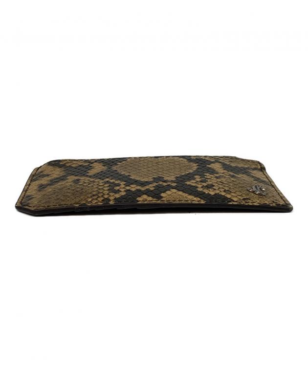 中古・古着通販】JIMMY CHOO (ジミーチュウ) カードケース ブラウン