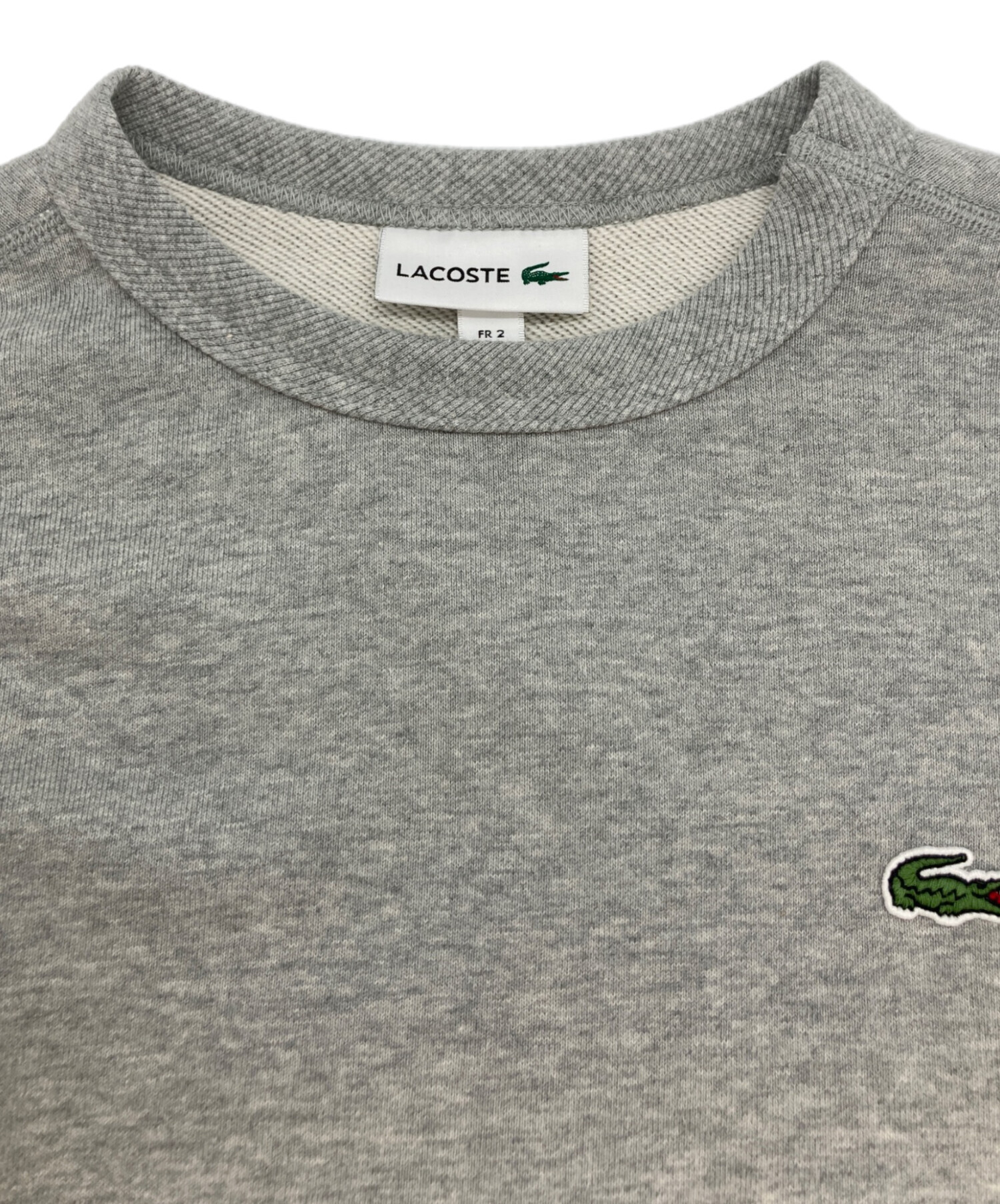 中古・古着通販】LACOSTE (ラコステ) プレミアムコットン クルーネック 