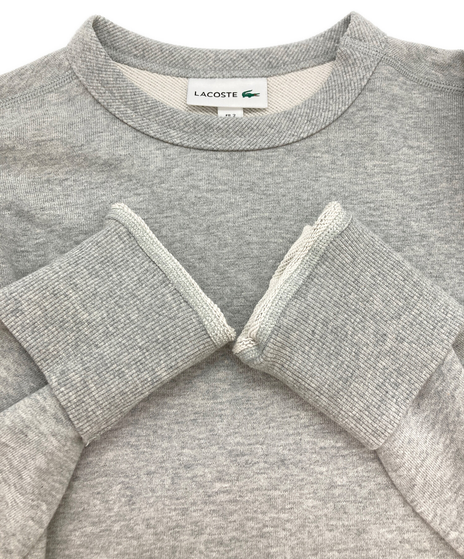 中古・古着通販】LACOSTE (ラコステ) プレミアムコットン クルーネック 