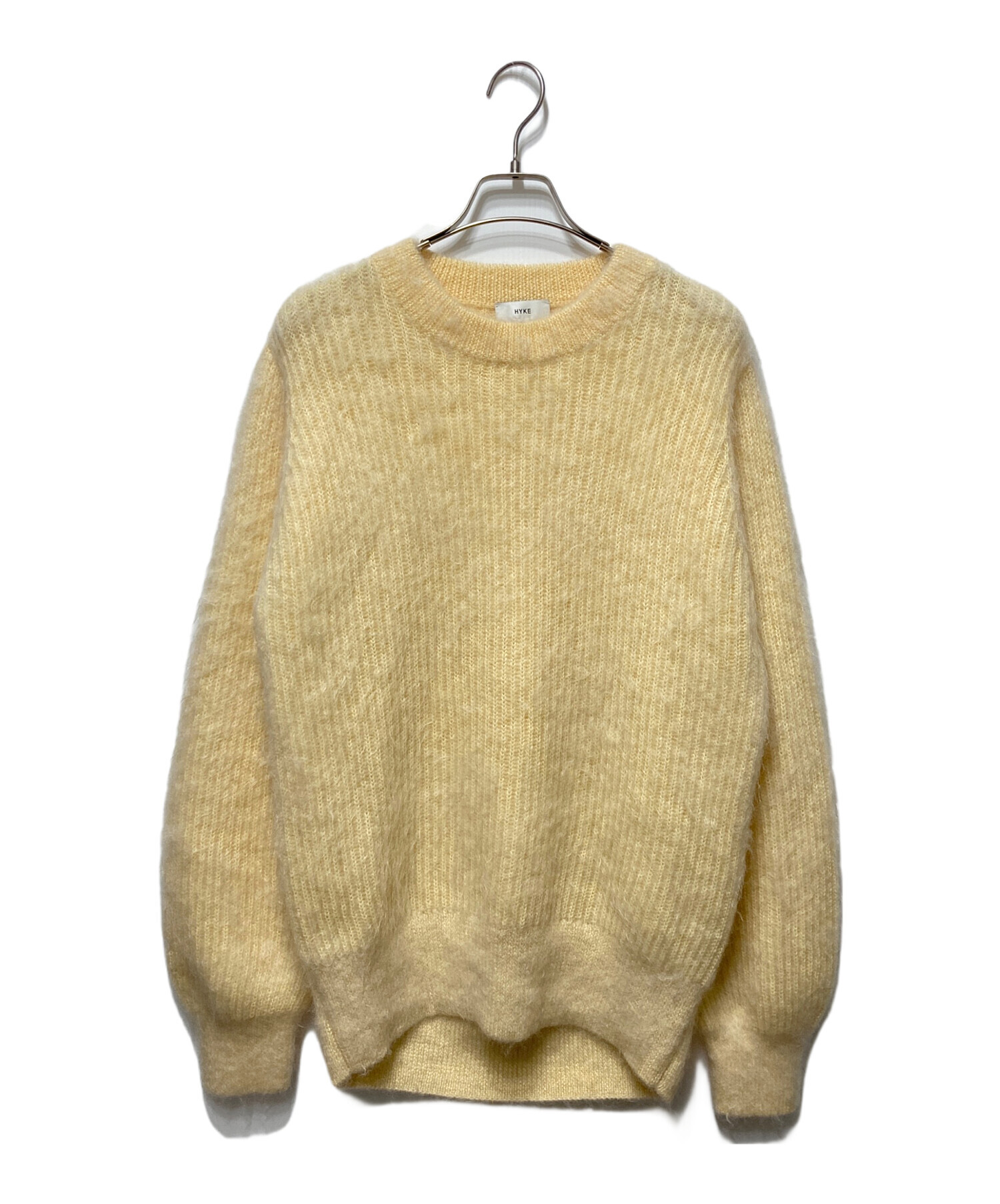 HYKE（ハイク）の「＜HYKE（ハイク）＞BIG FIT クルーネック ニット