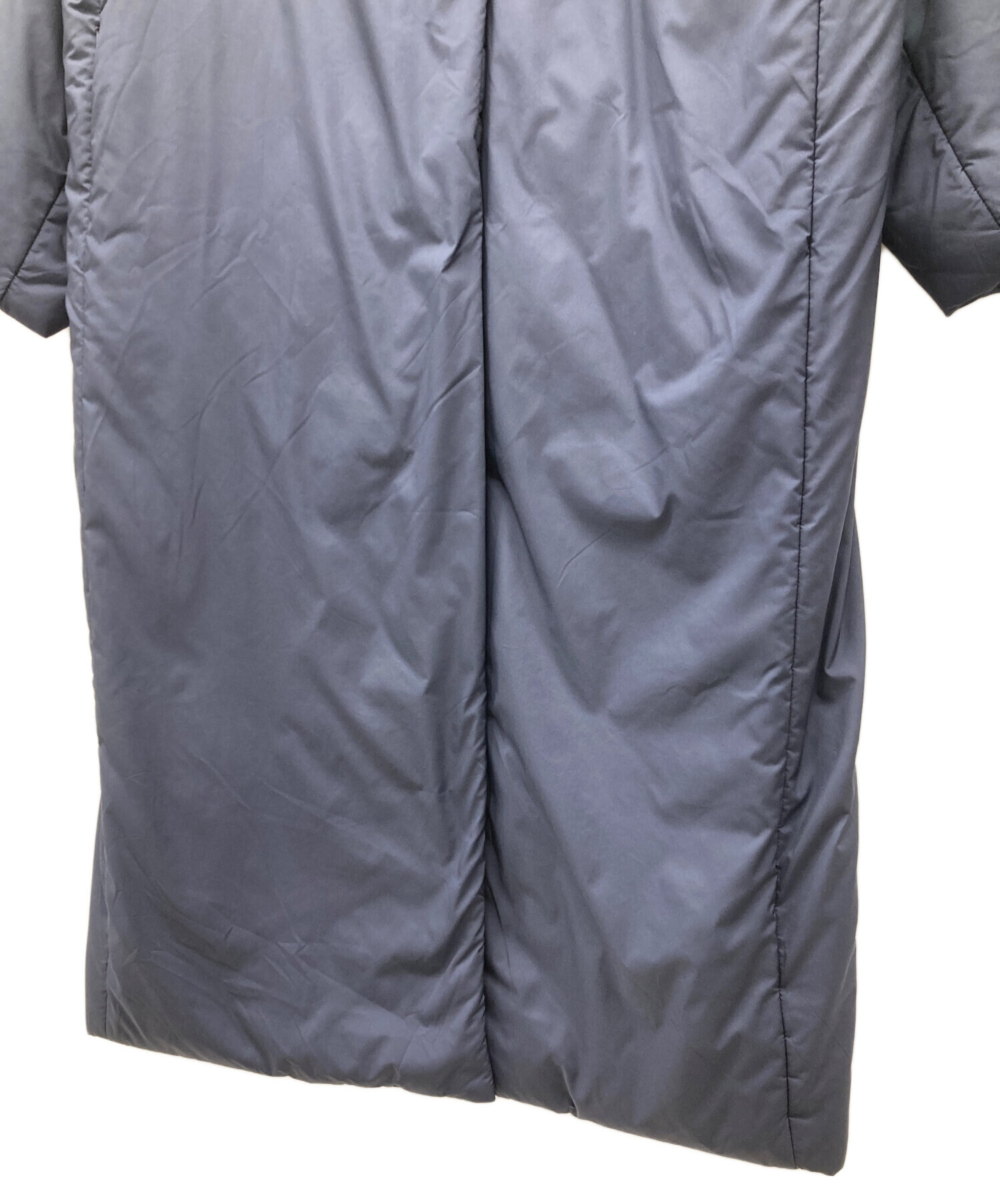 中古・古着通販】N.O.R.C (ノーク) 機能中綿ロングコート ネイビー