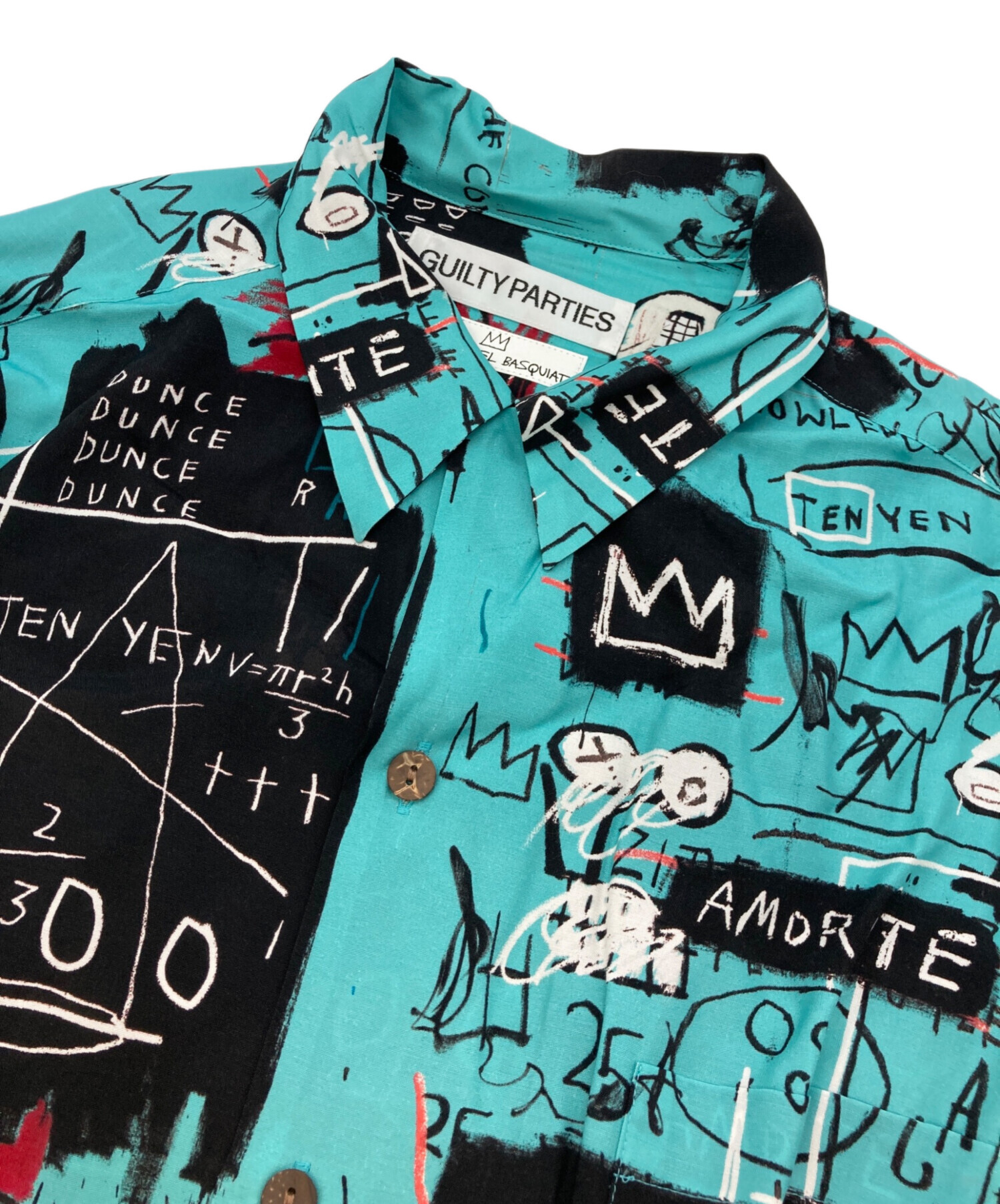 WACKOMARIA BASQUIAT  T-SHIRT バスキア　水色　XL 中古・古着通販】WACKO MARIA (ワコマリア) Jean-Michel Basquiat