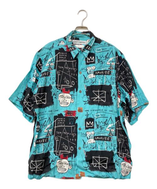 【中古】WACKO×MARIAJEAN-MICHEL BASQUIAT アロハシャツ サイズL ワコマリア×ジャンミシェルバスキア[17][240017767799] 中古・古着通販】WACKO MARIA (ワコマリア) Jean-Michel Basquiat