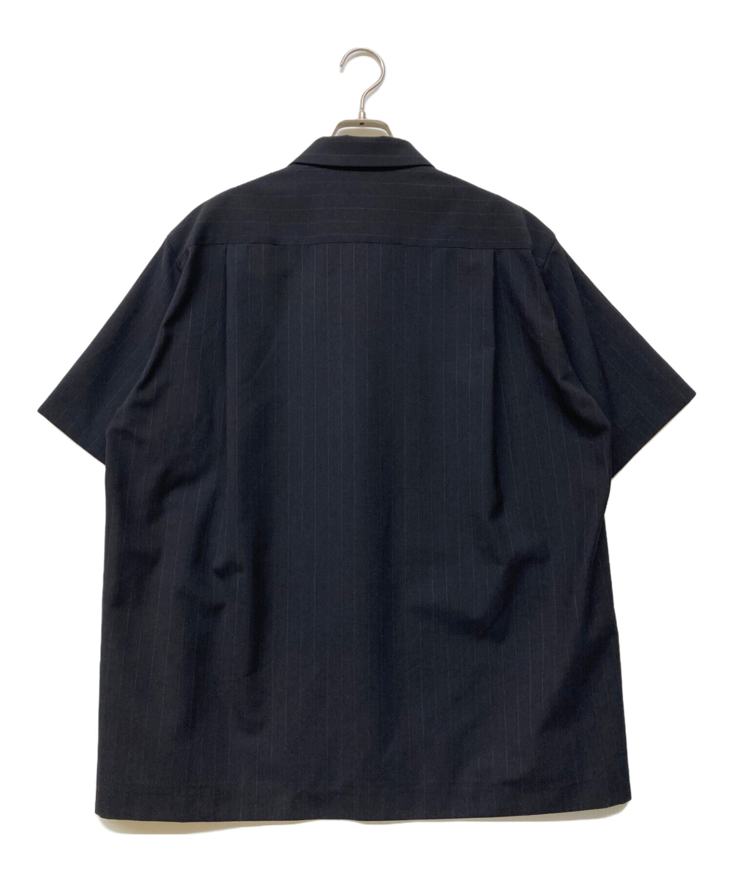 中古・古着通販】sacai (サカイ) 24SS Chalk Stripe Shirt ブラック