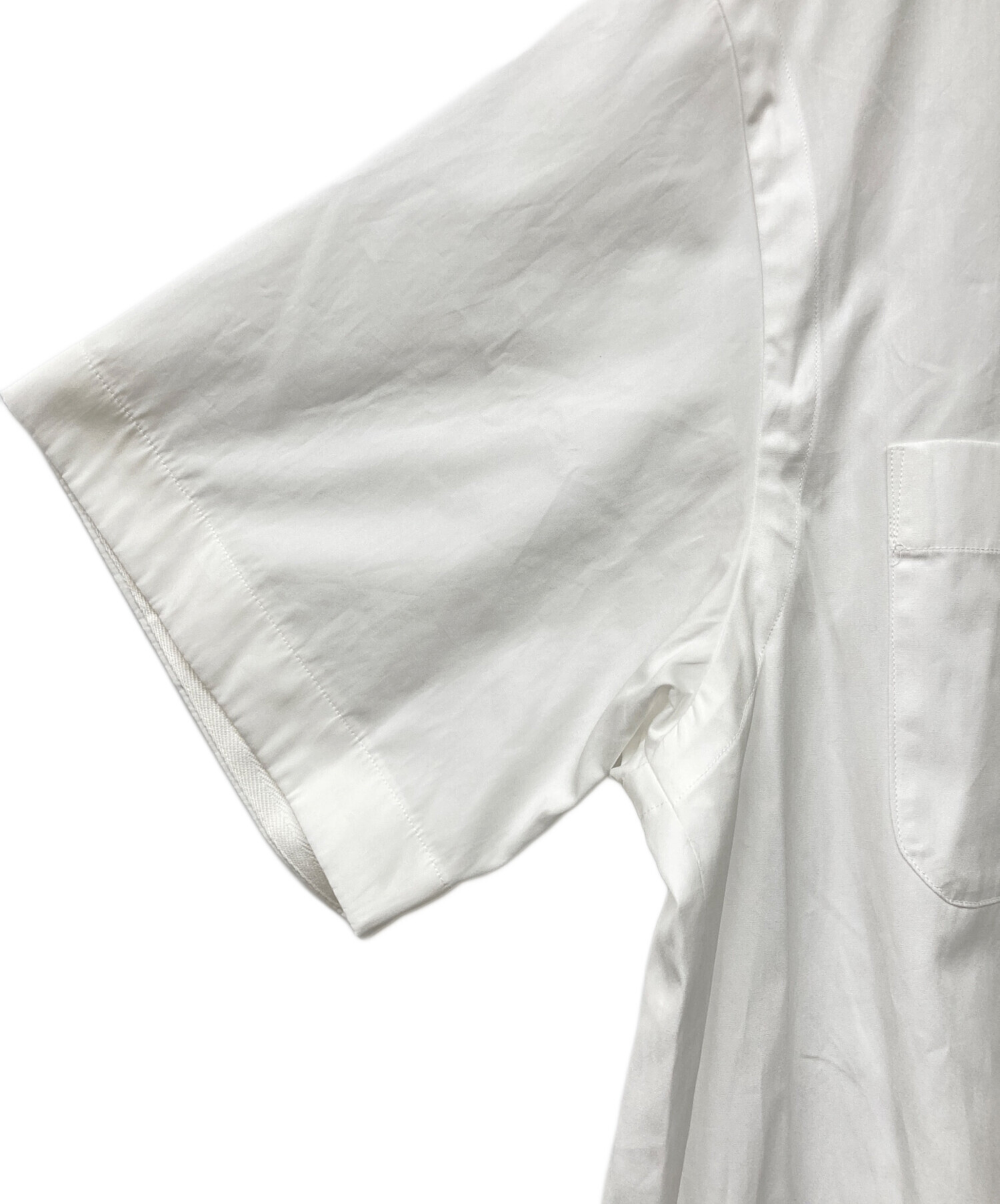 中古・古着通販】sacai (サカイ) Cotton Poplin Shirt ホワイト サイズ