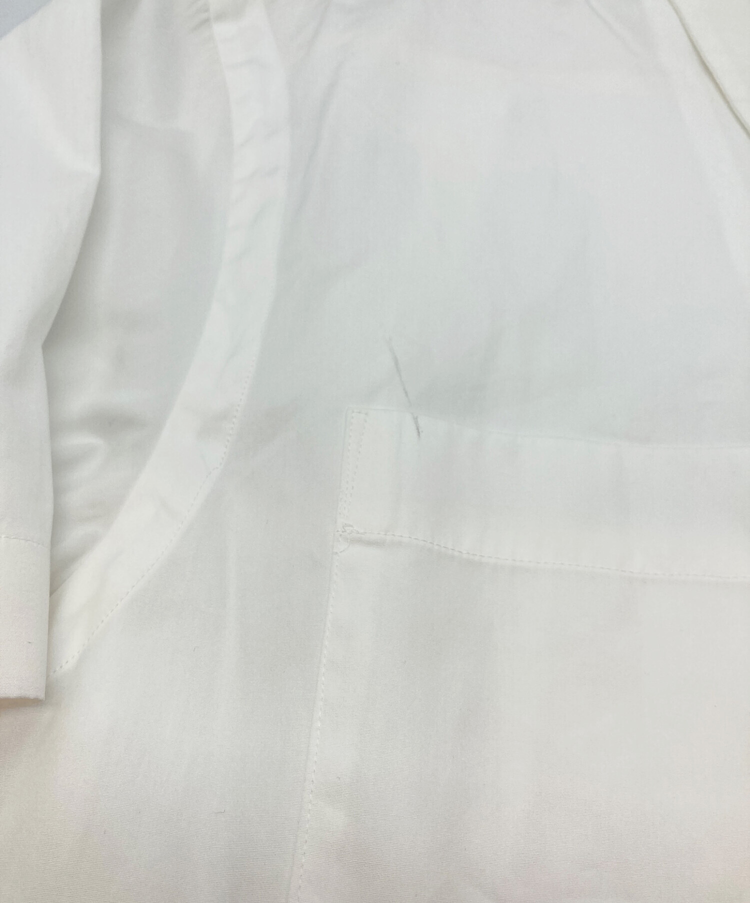 中古・古着通販】sacai (サカイ) Cotton Poplin Shirt ホワイト サイズ