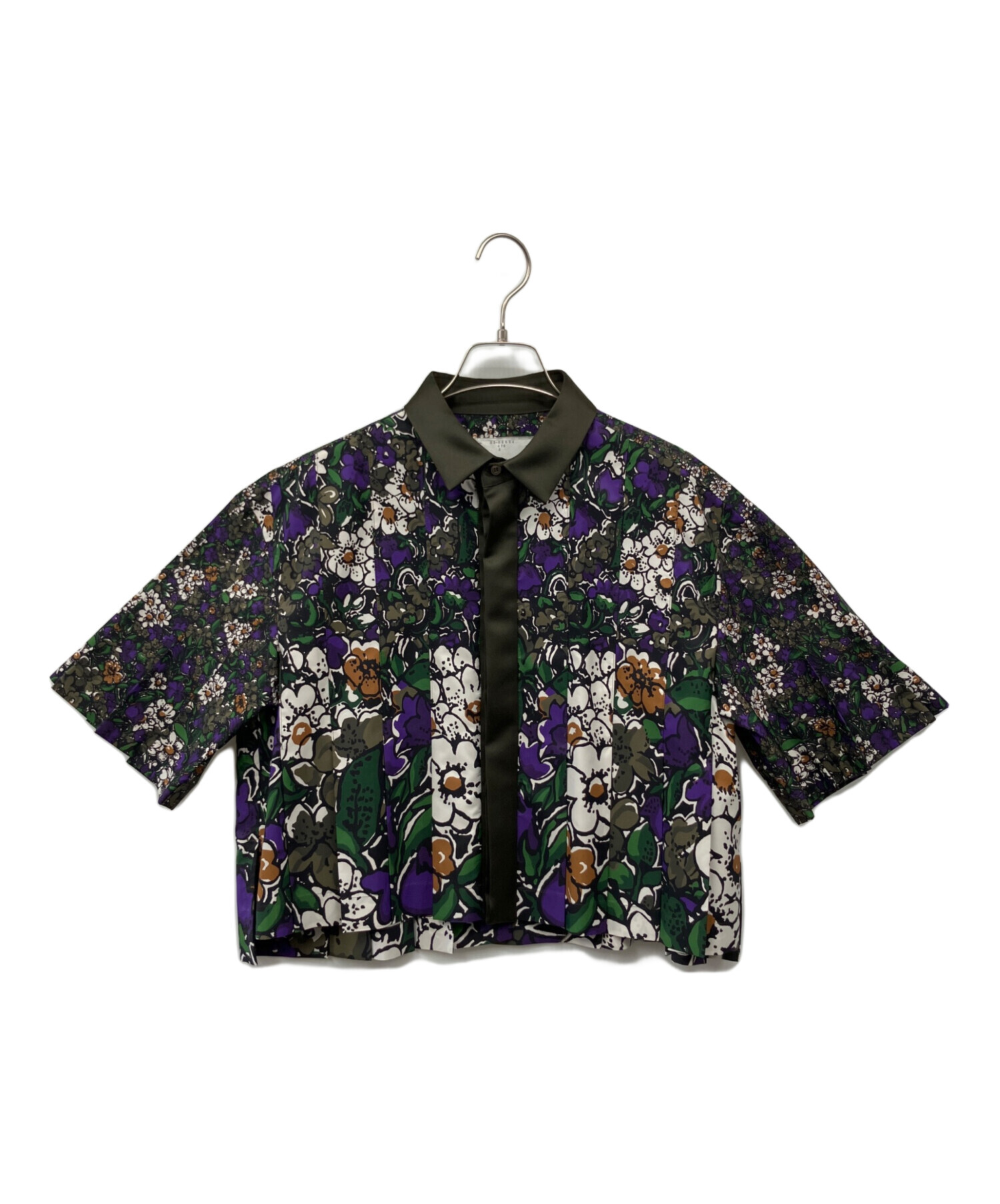 中古・古着通販】sacai (サカイ) Floral Print Shirt グリーン サイズ