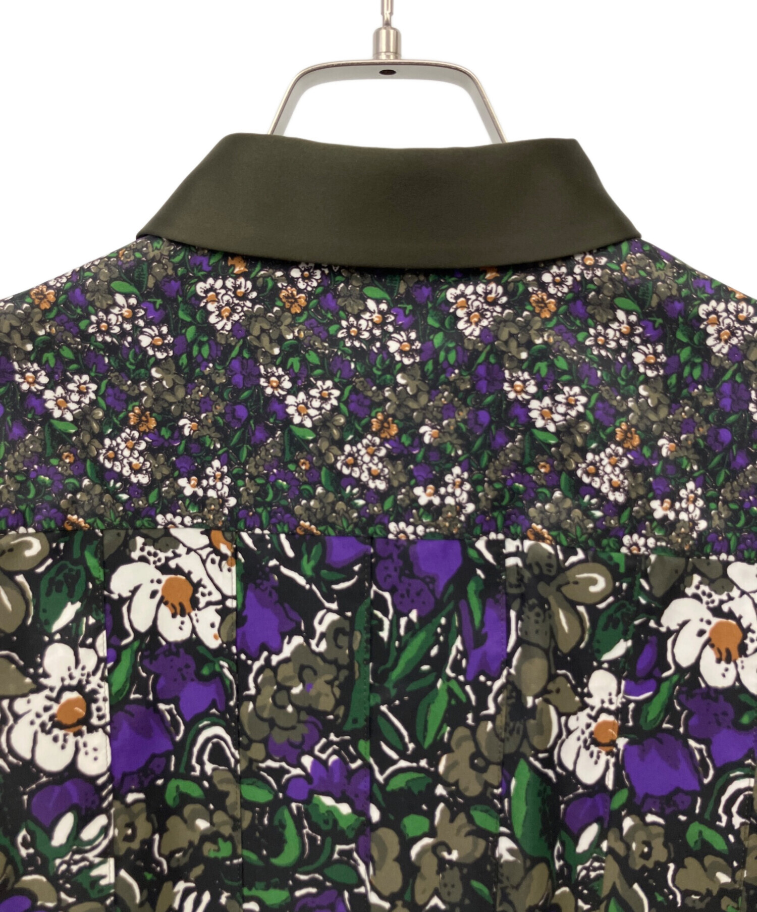 中古・古着通販】sacai (サカイ) Floral Print Shirt グリーン サイズ
