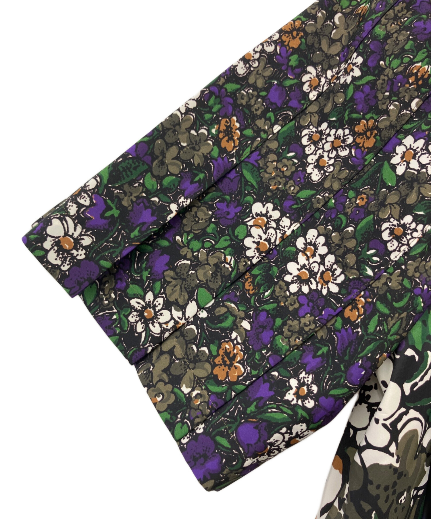 中古・古着通販】sacai (サカイ) Floral Print Shirt グリーン サイズ