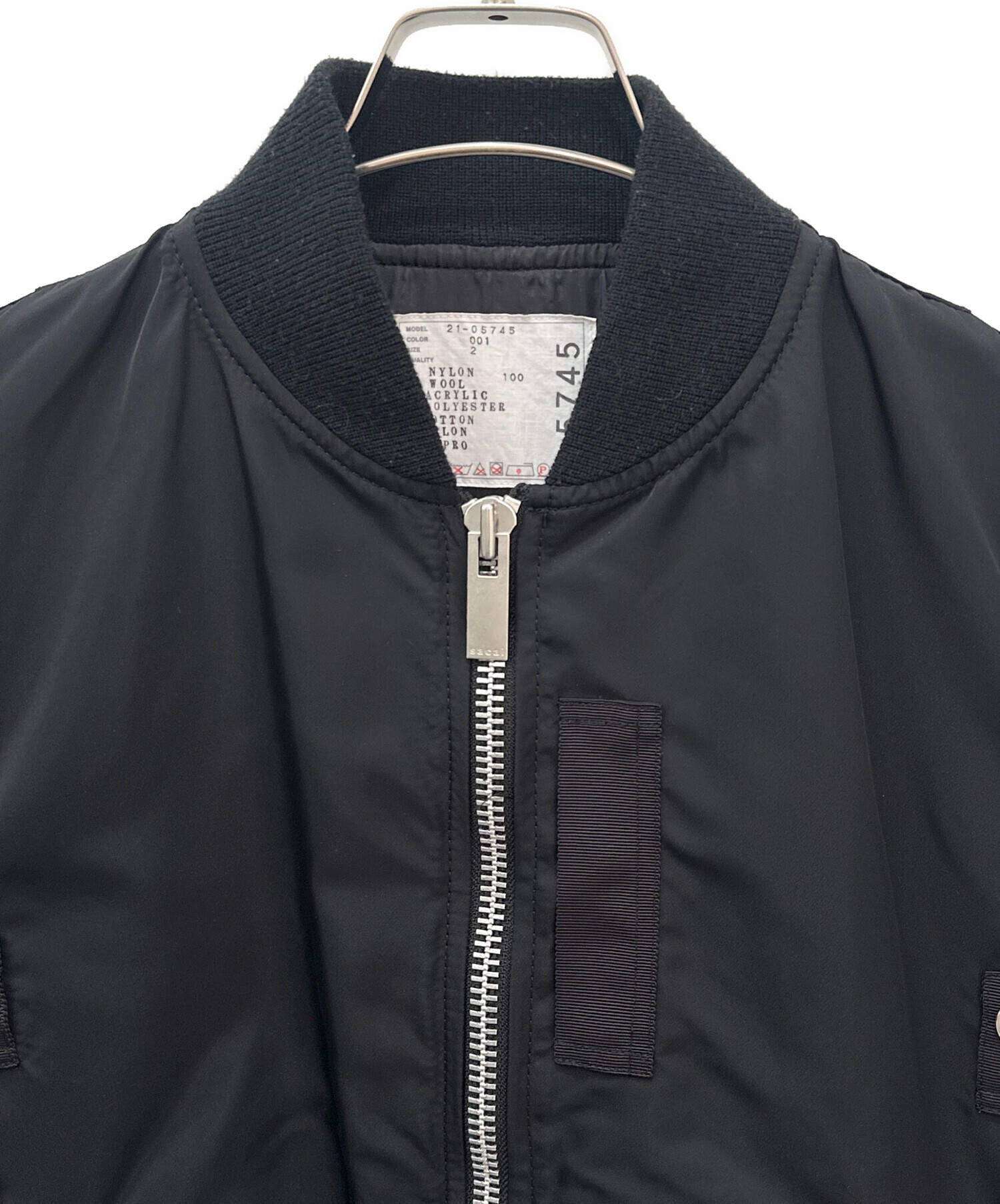 中古・古着通販】sacai (サカイ) 21AW Nylon Twill Mix Blouson