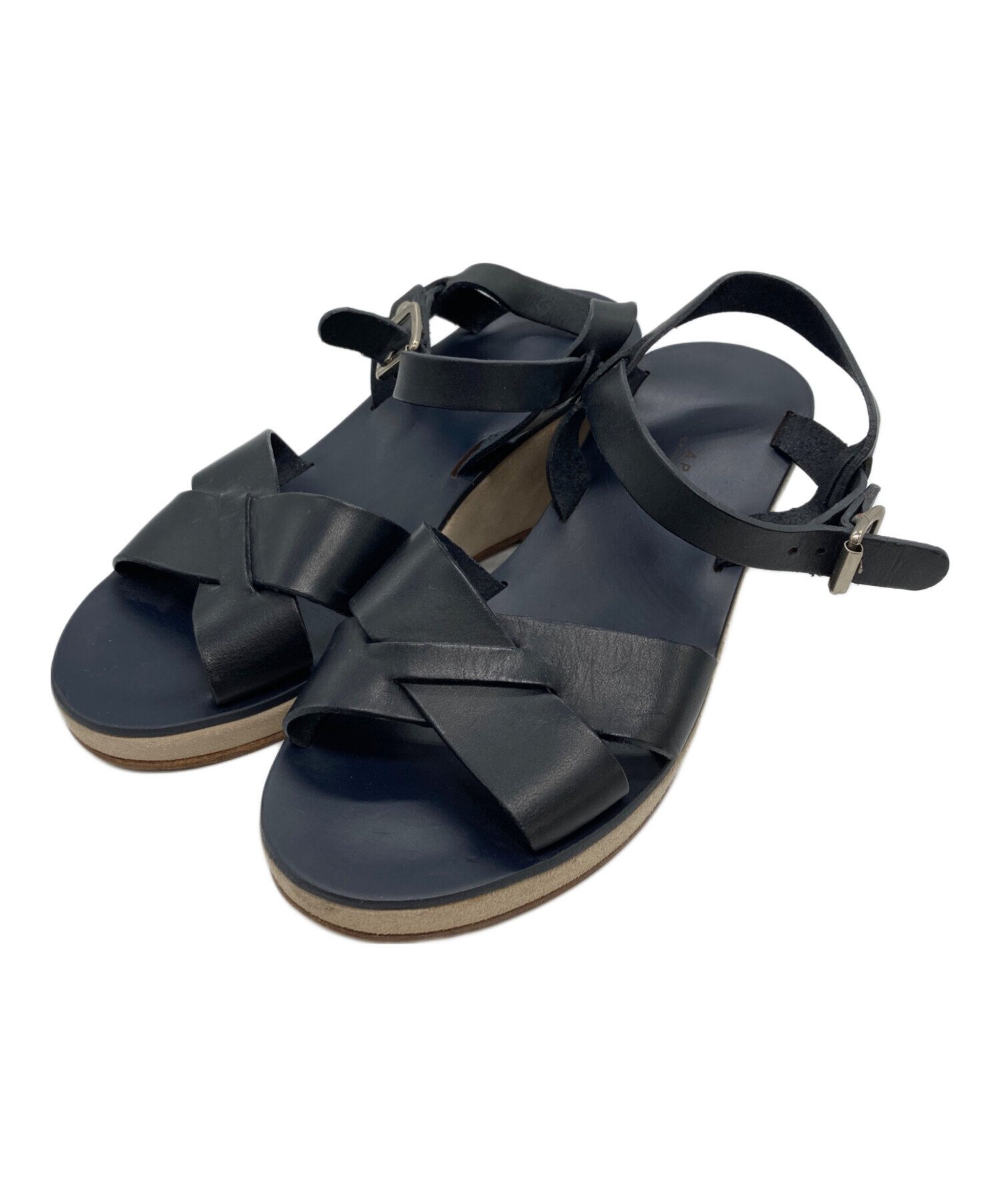 中古・古着通販】A.P.C. (アーペーセー) Judith サンダル ブラック 