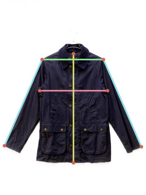中古・古着通販】Barbour (バブアー) ビデイルジャケット ネイビー
